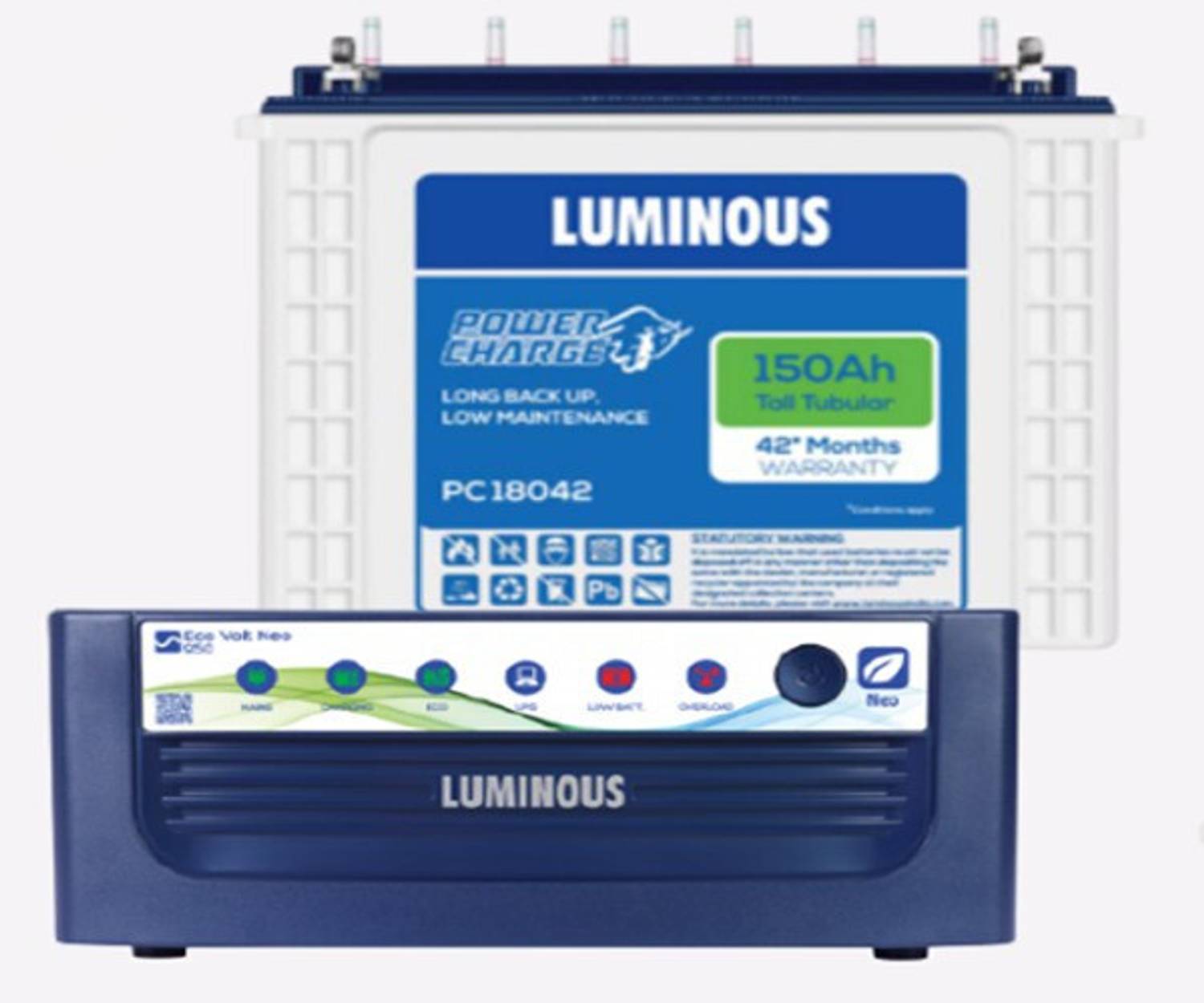 LUMINOUS 42 Months Warranty Tubular Inverter Battery