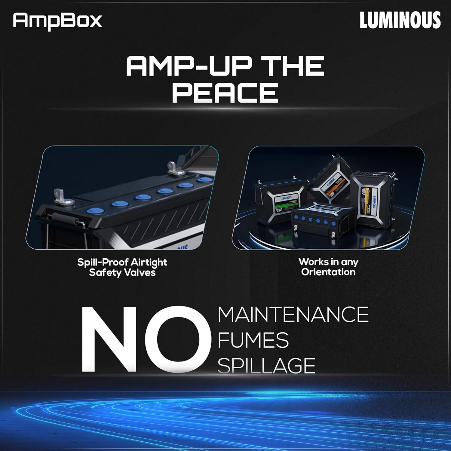 Image of LUMINOUS 60 Months Warranty Sealed Inverter Battery