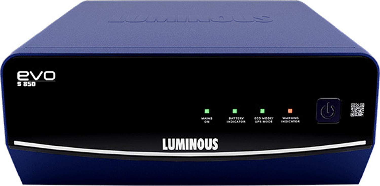 Image of LUMINOUS EVO S 850 with 36 Months Warranty Pure Sine Wave Inverter
