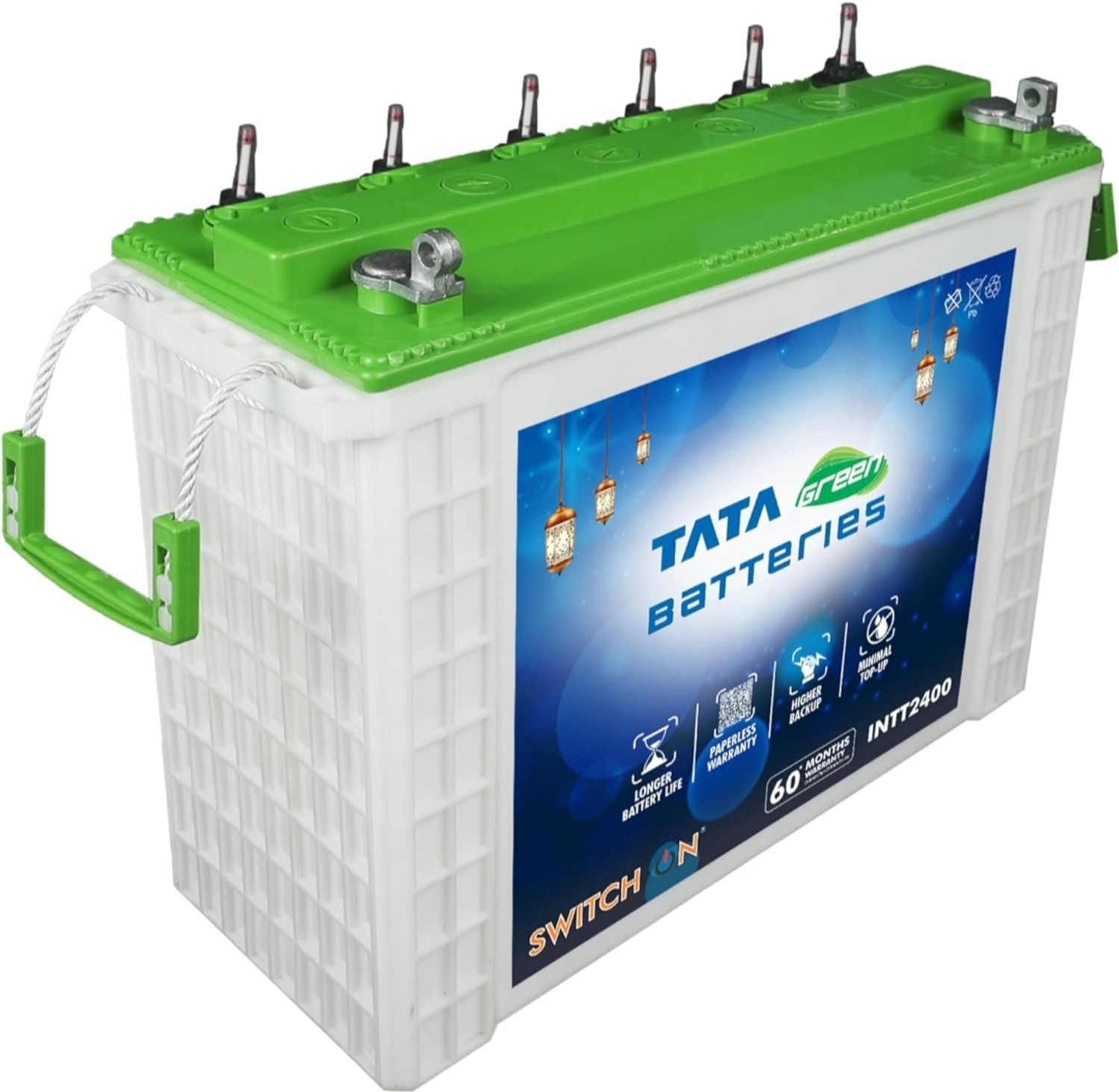 Image of Tata 60 Months Warranty Tubular Inverter Battery