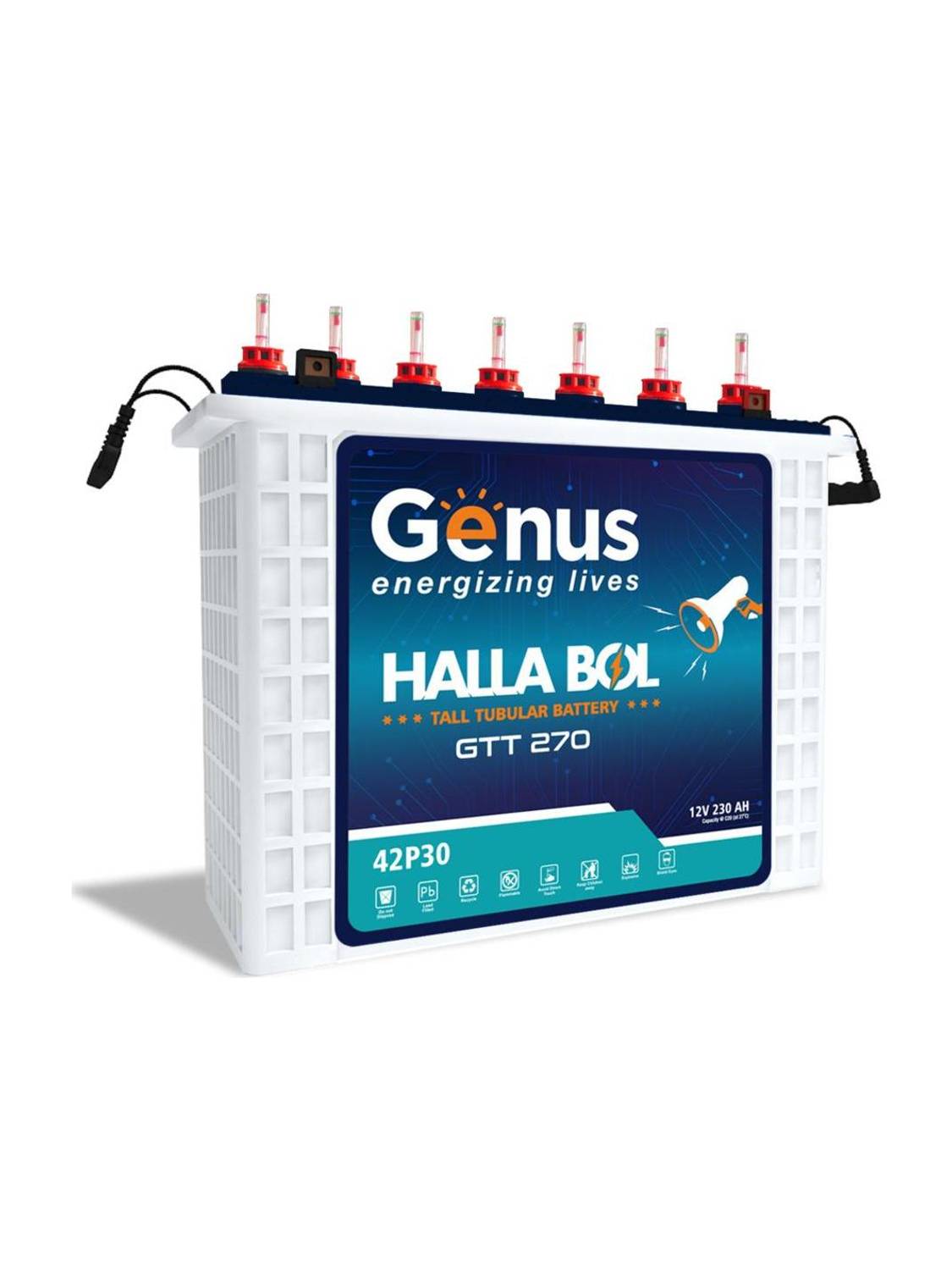 Genus 72 Months Warranty Tubular Inverter Battery