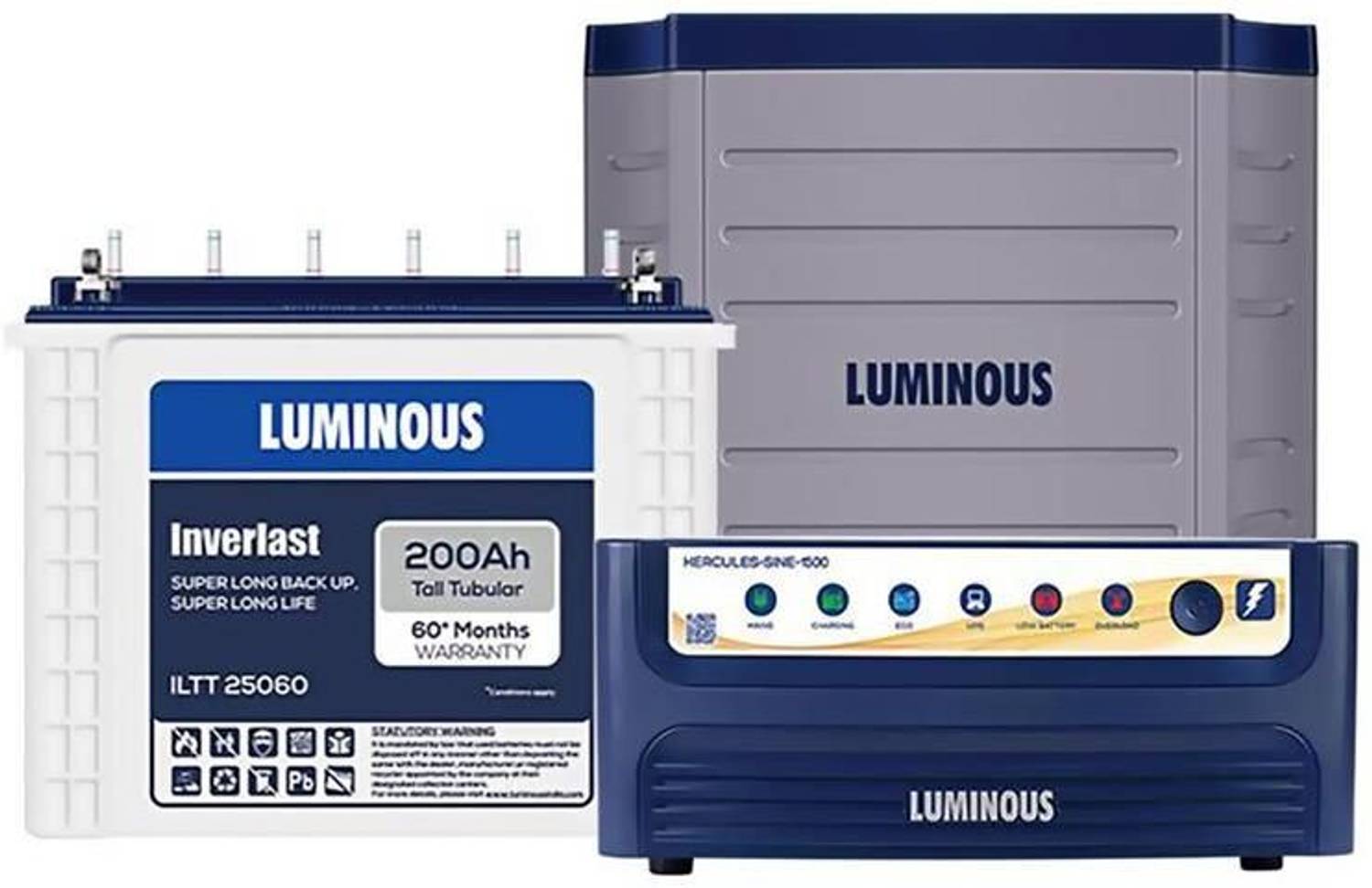 LUMINOUS 60 Months Warranty Tubular Inverter Battery