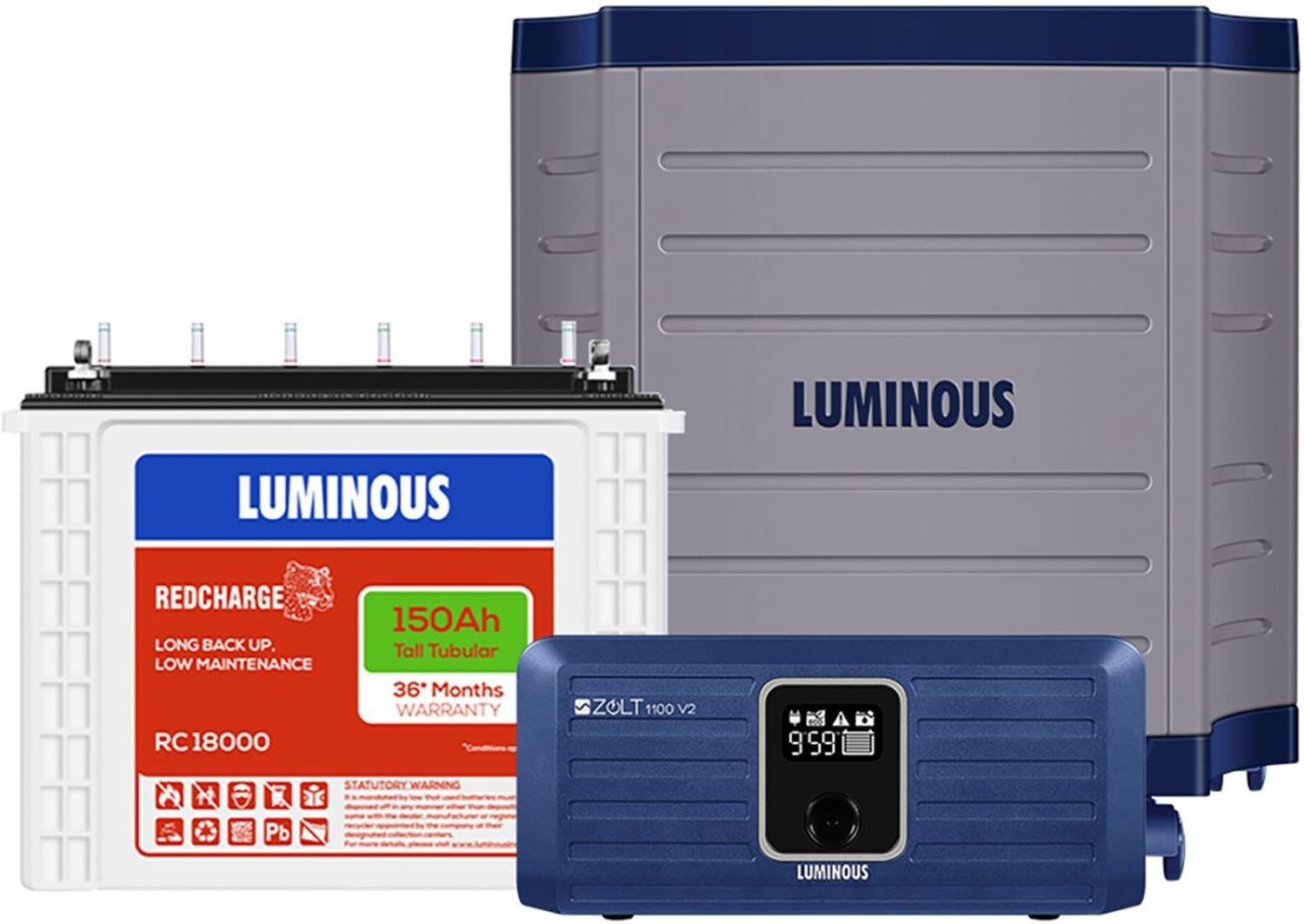 LUMINOUS 36 Months Warranty Tubular Inverter Battery