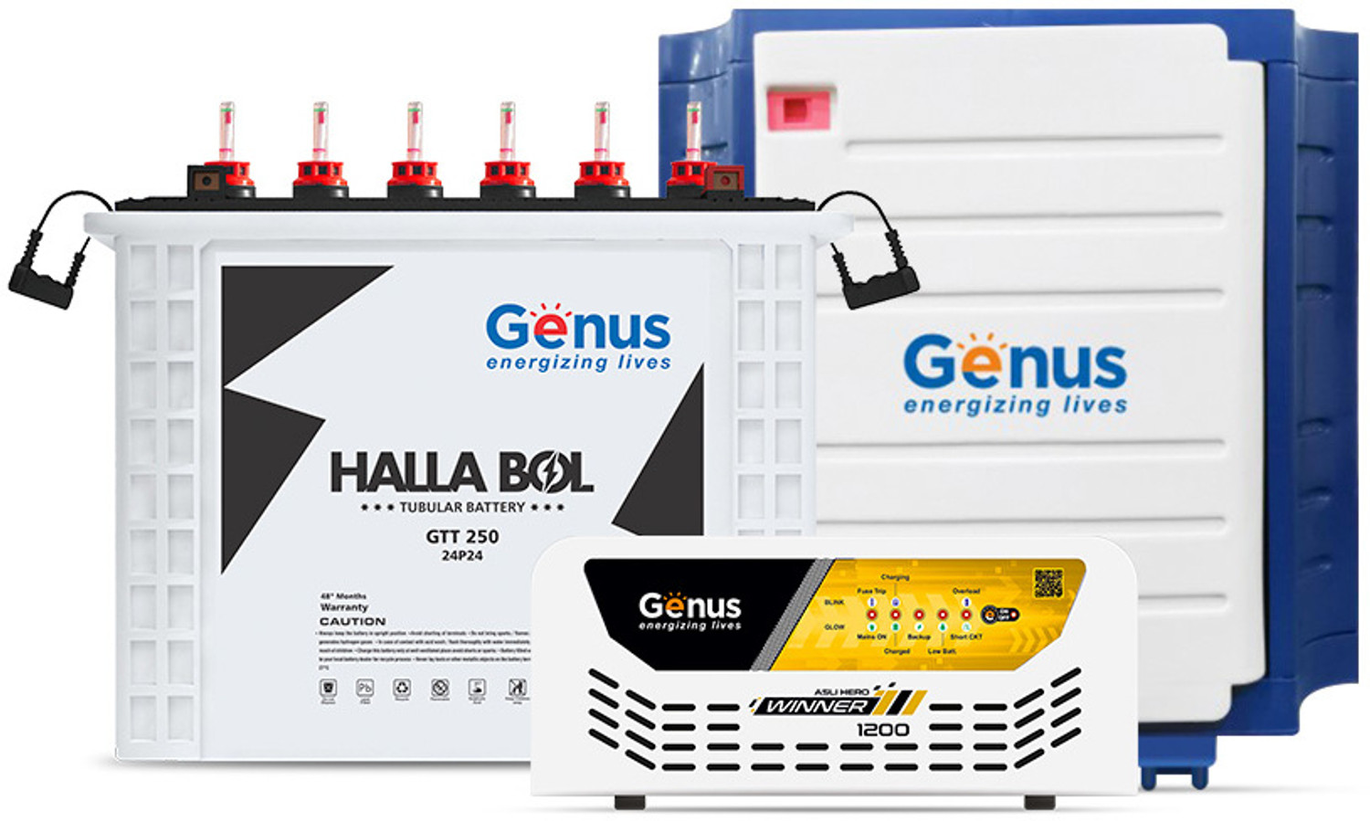 Image of Genus 48 Months Warranty Tubular Inverter Battery