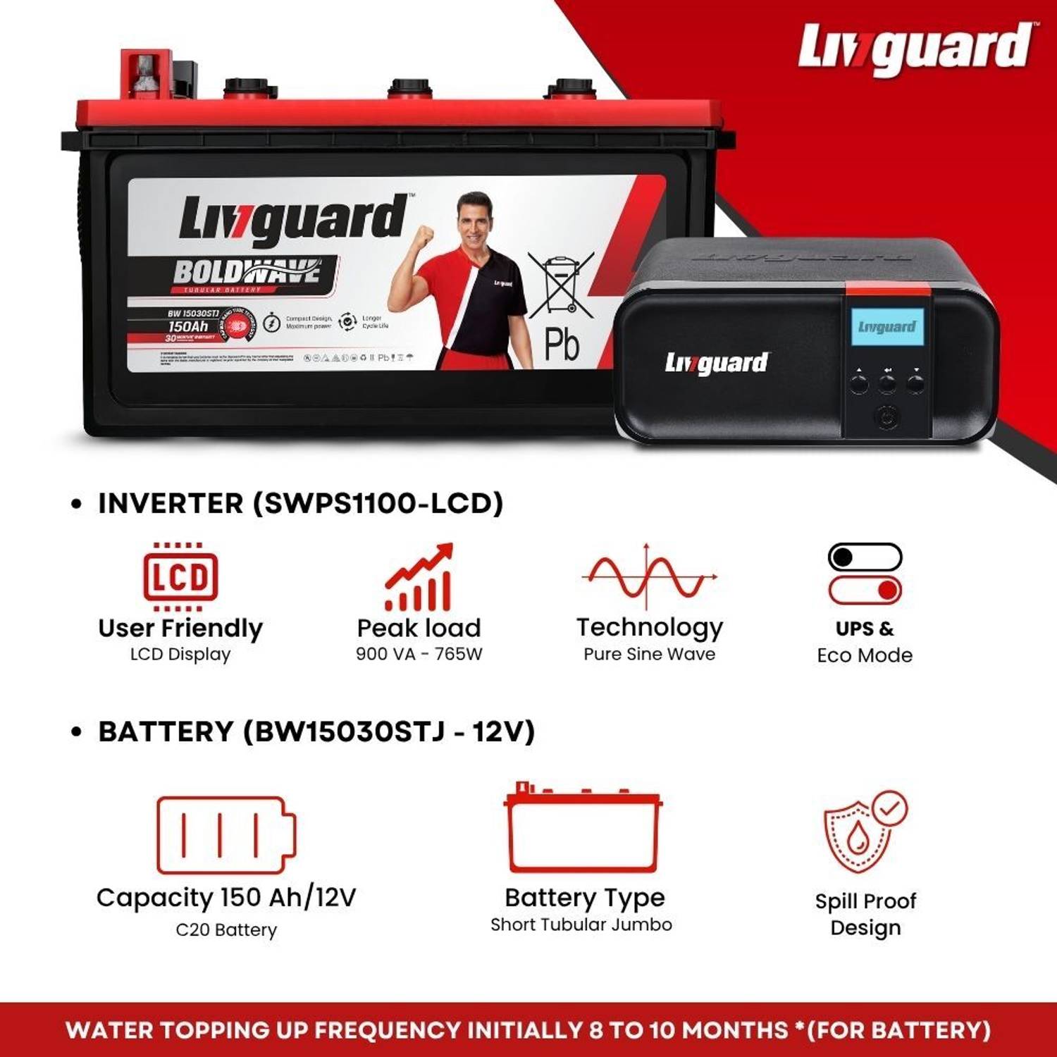 Livguard 30 Months Warranty Tubular Inverter Battery - Image 3