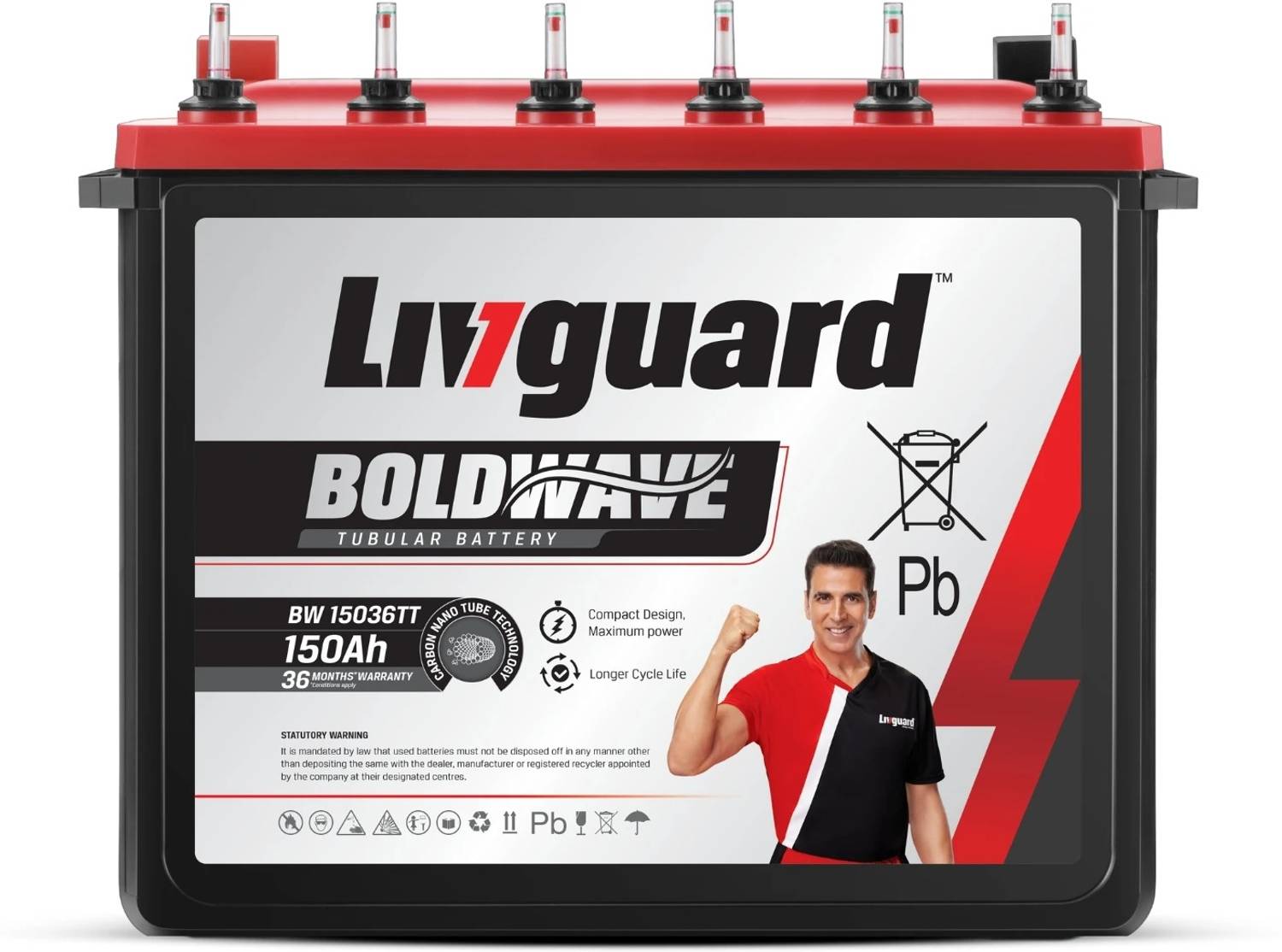 Livguard 3 Year Warranty Tubular Inverter Battery - Image 1