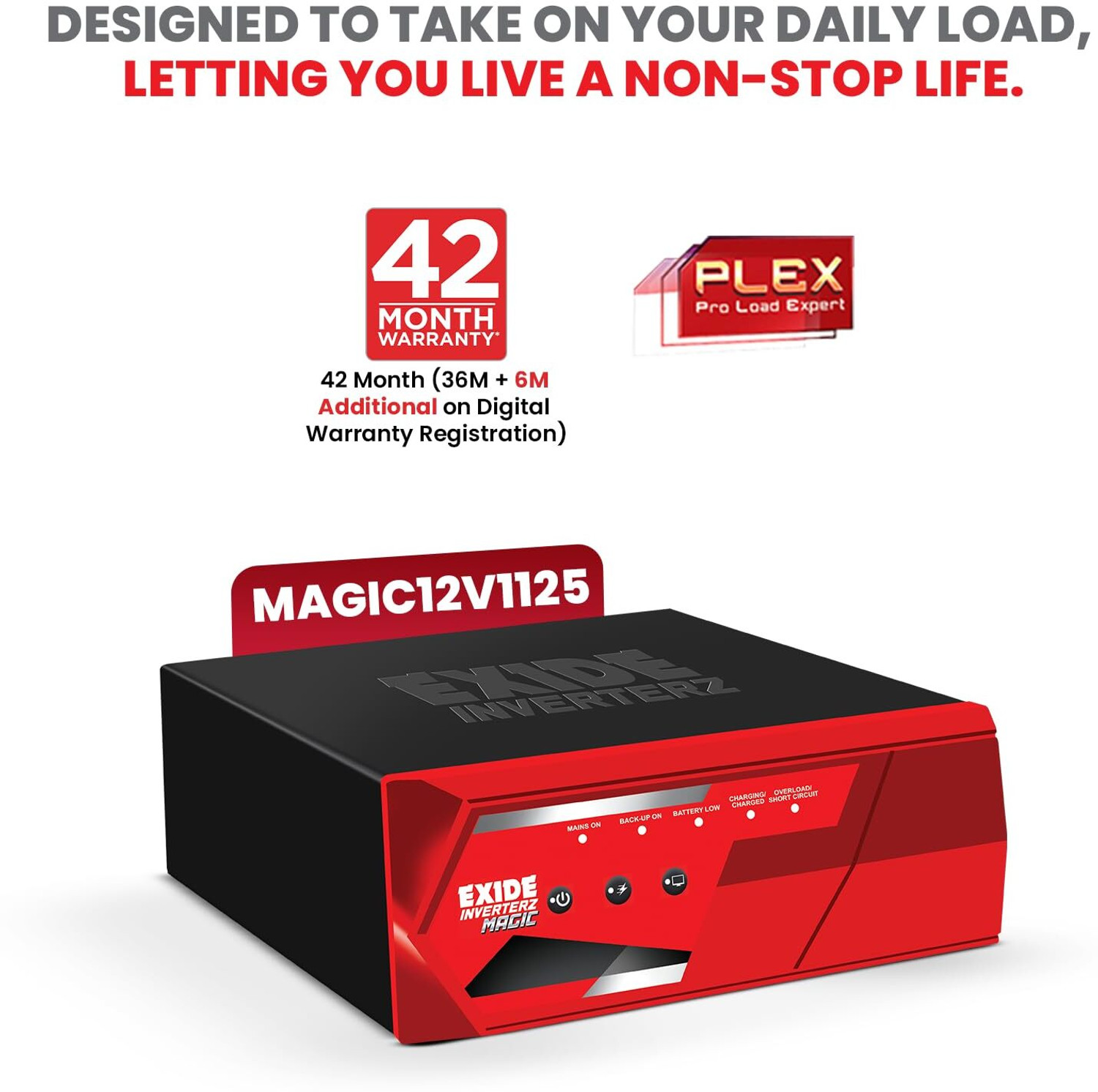 Image of EXIDE 36 Months Warranty Tubular Inverter Battery