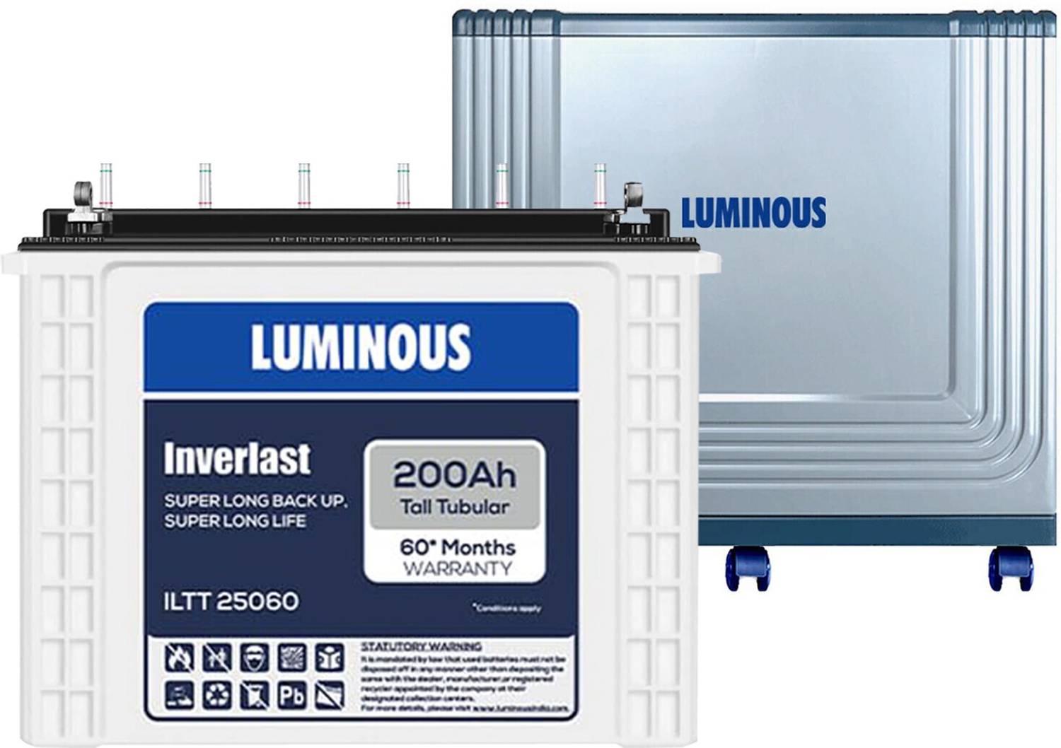 LUMINOUS 60 Months Warranty Tubular Inverter Battery