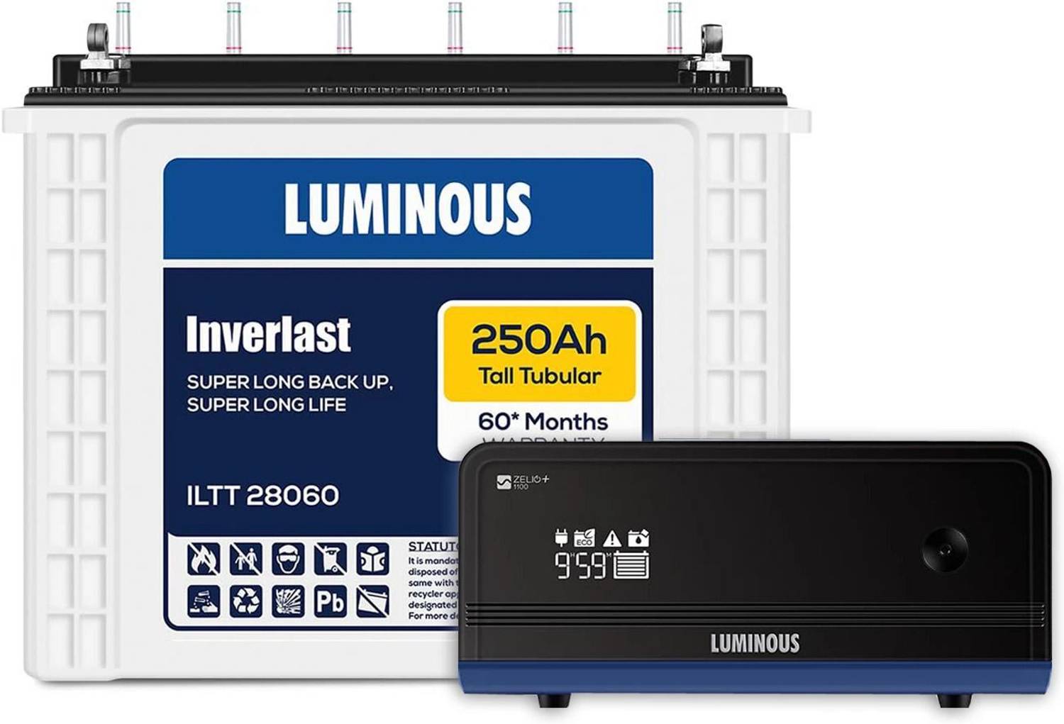 LUMINOUS 60 Months Warranty Tubular Inverter Battery