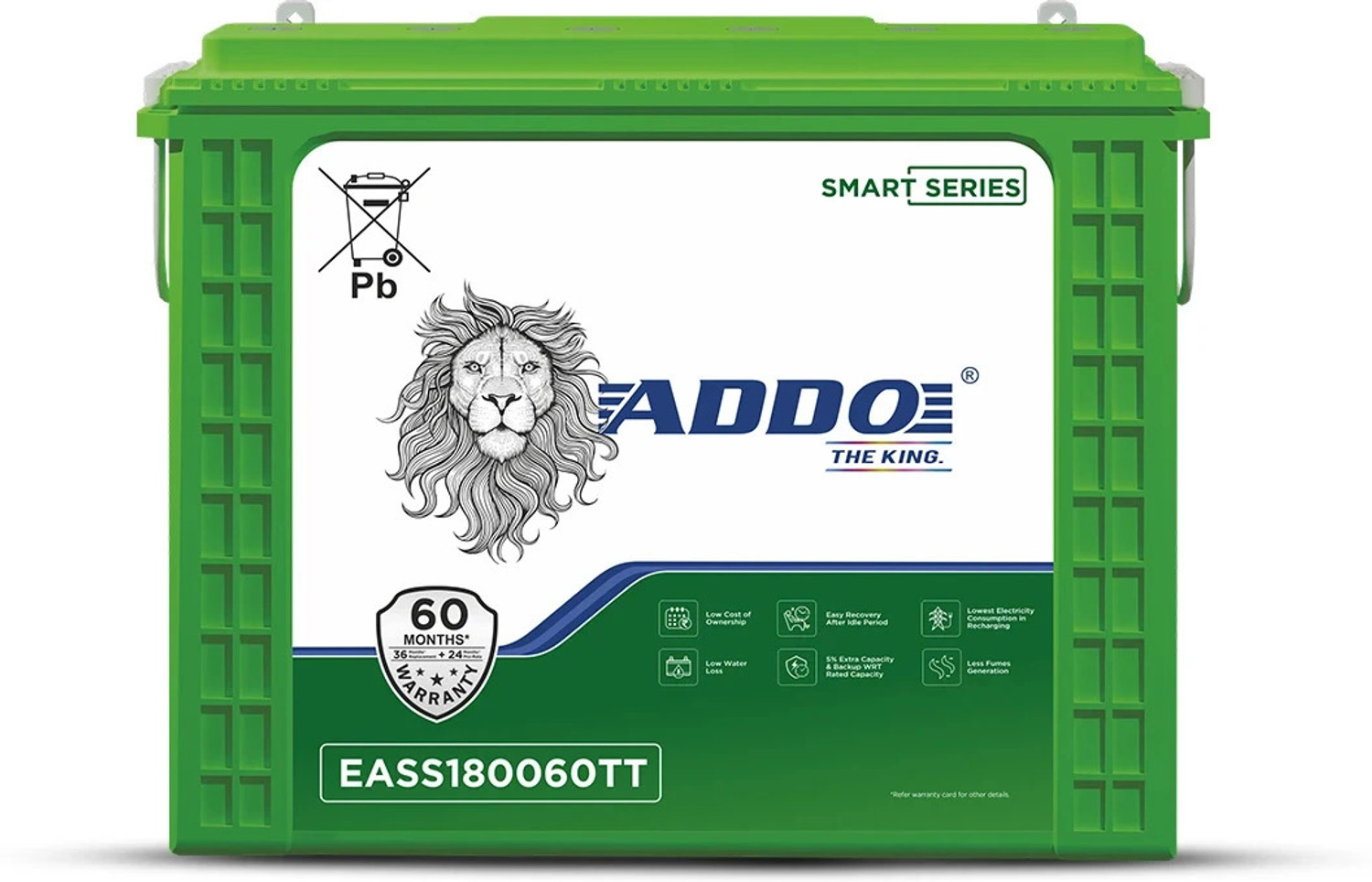 Image of Addo 60 Months Warranty Tubular Inverter Battery