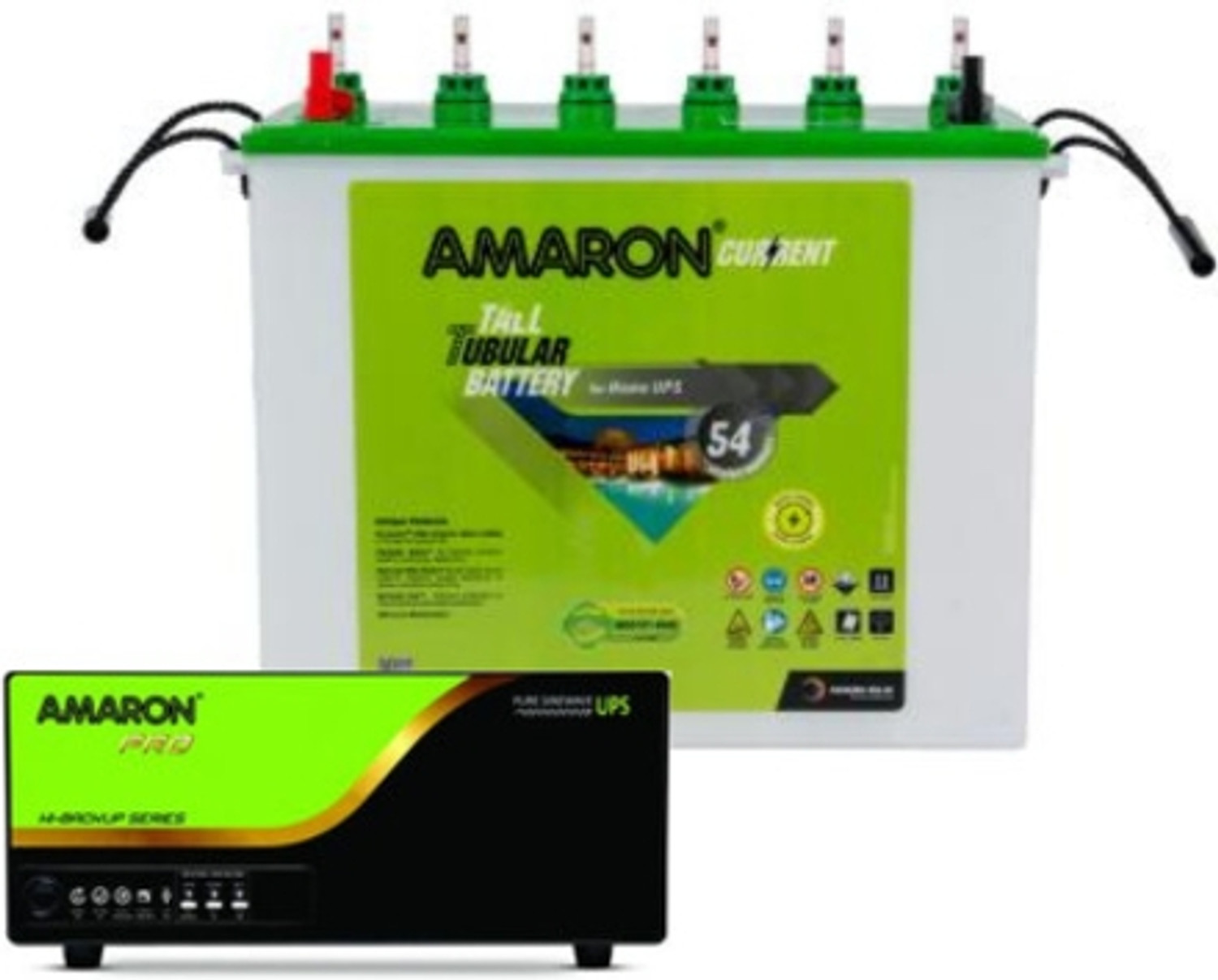 Image of AMARON 54 Months Warranty Tall Tubular Inverter Battery