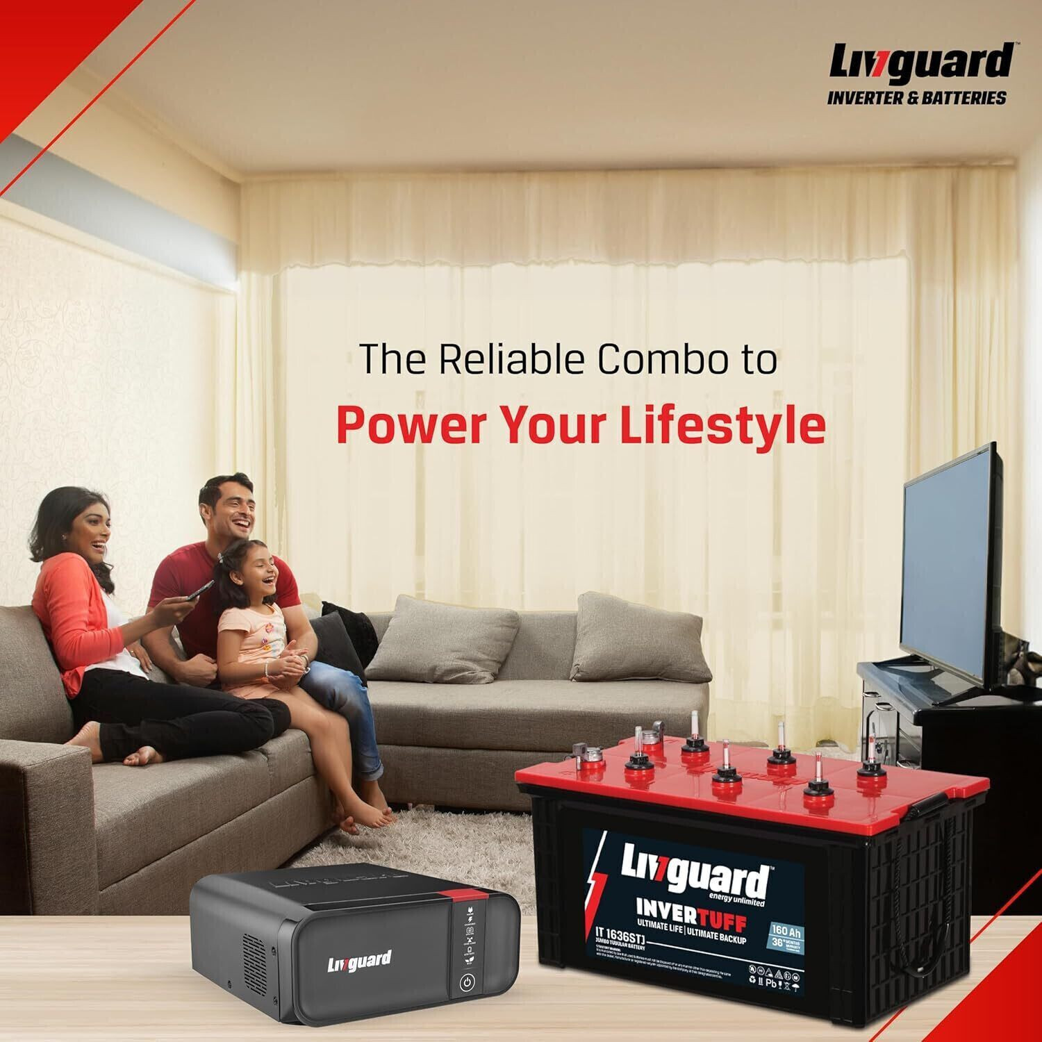 Image of Livguard 36 Months Warranty Tubular Inverter Battery