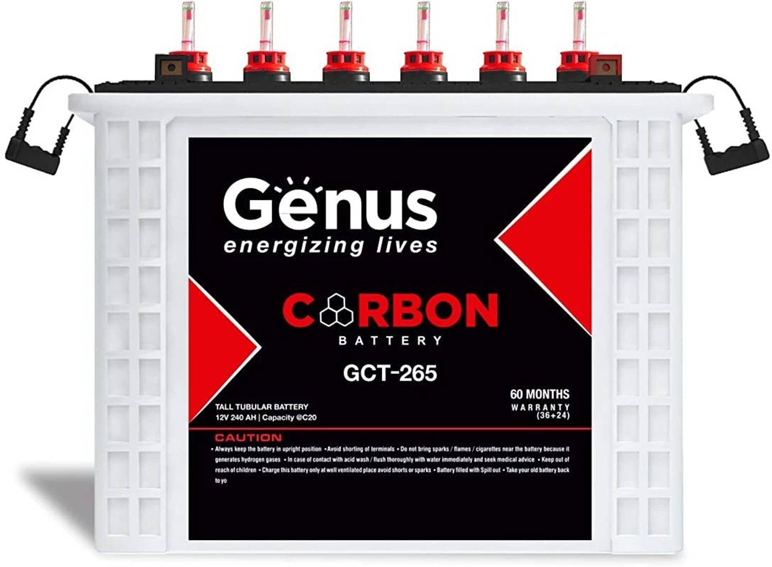 Genus 60 Months Warranty Tubular Inverter Battery