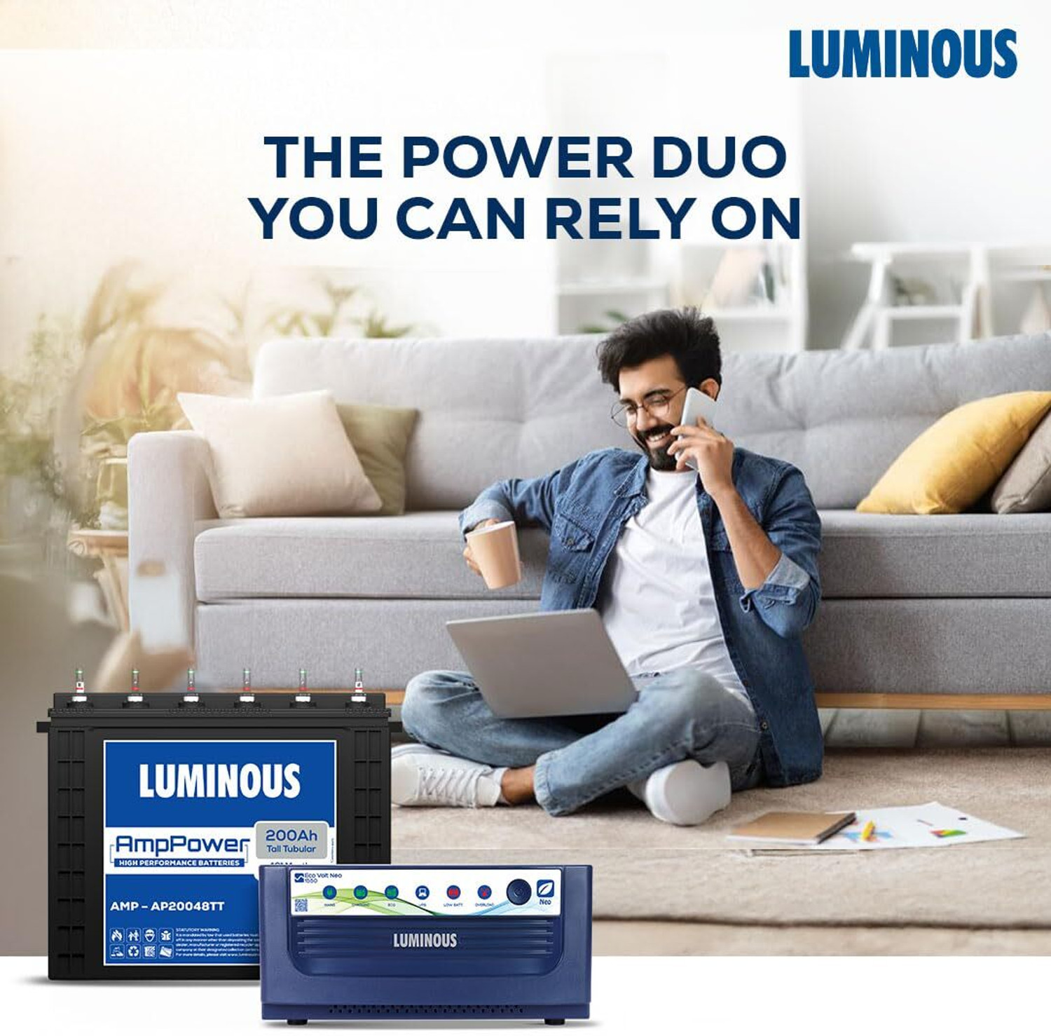 Image of LUMINOUS 48 Months Warranty Tubular Inverter Battery