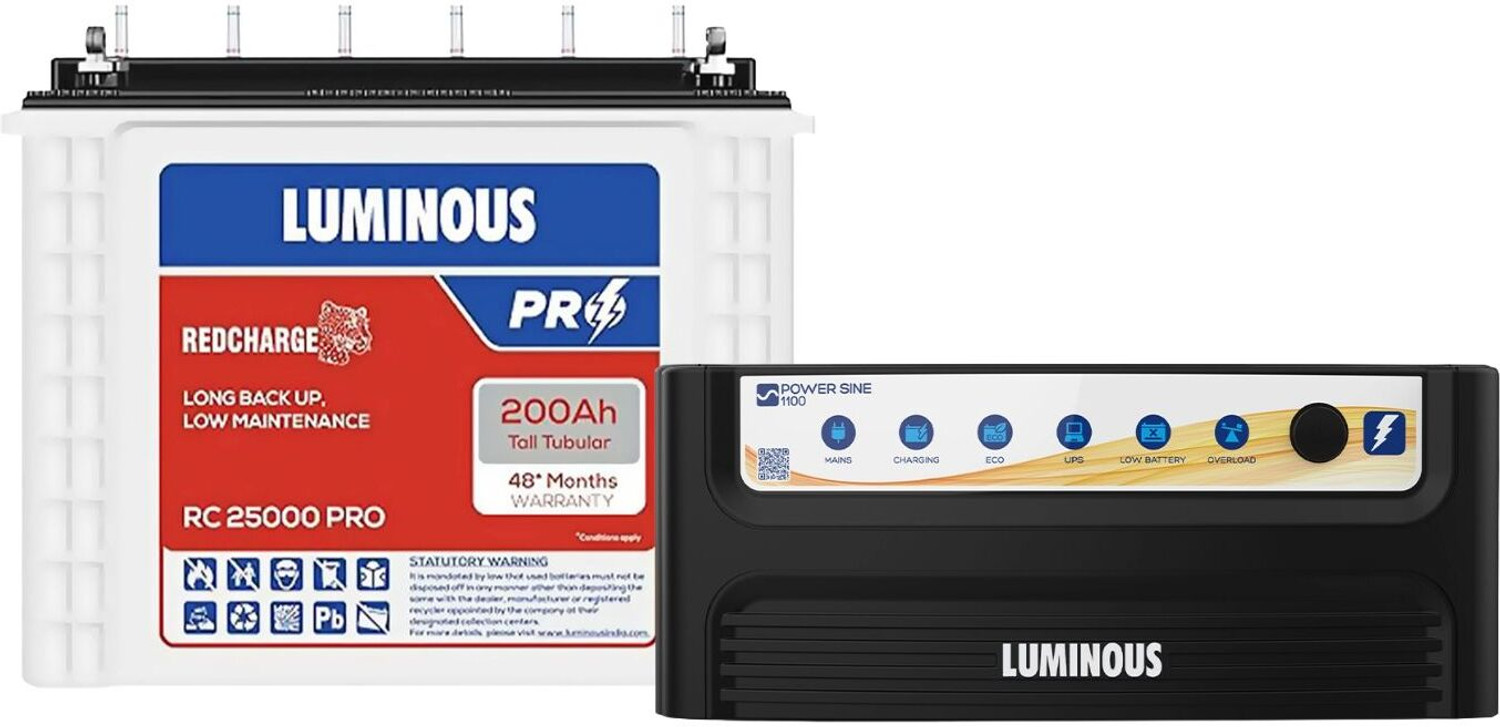 Image of LUMINOUS 48 Months Warranty Tall Tubular Inverter Battery