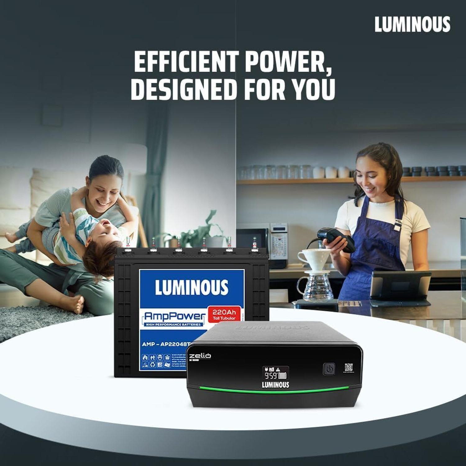 Image of LUMINOUS 48 Months Warranty Tubular Inverter Battery