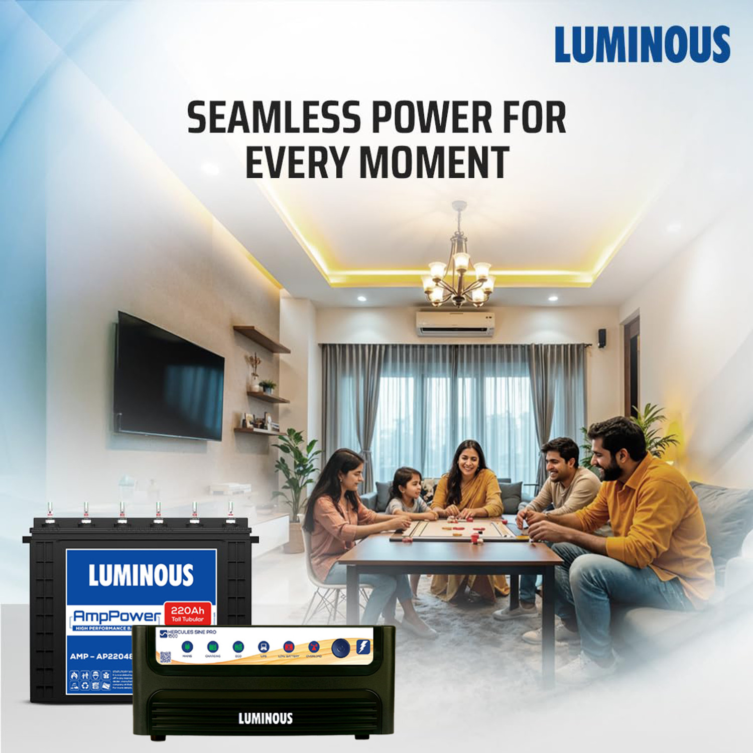 Image of LUMINOUS 48 Months Warranty Tubular Inverter Battery