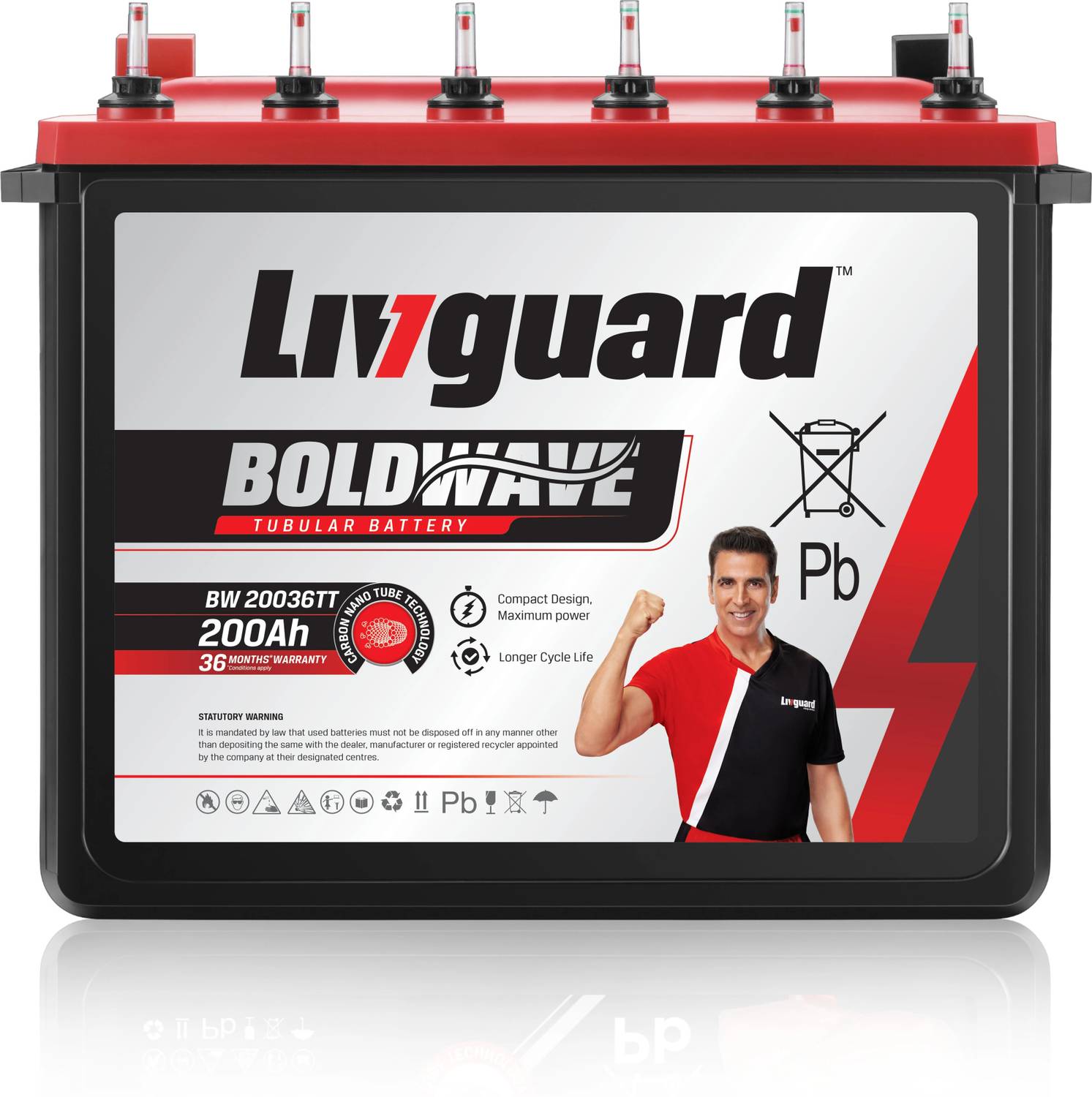 Livguard 3 Year Warranty Tubular Inverter Battery