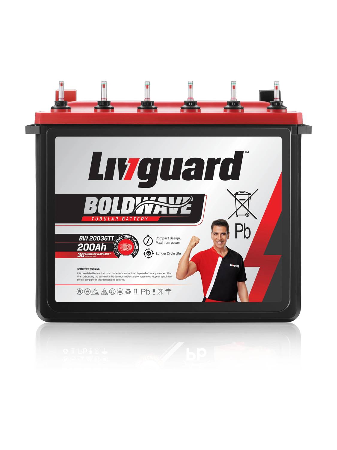 Livguard Tubular Inverter Battery 3-Year Warranty - Image 1