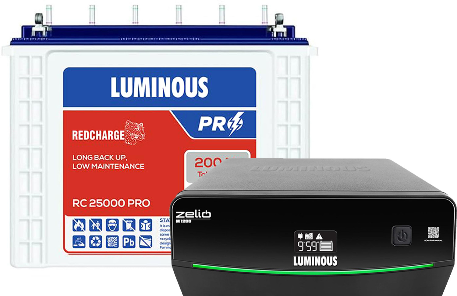 Image of LUMINOUS 48 Months Warranty Tubular Inverter Battery
