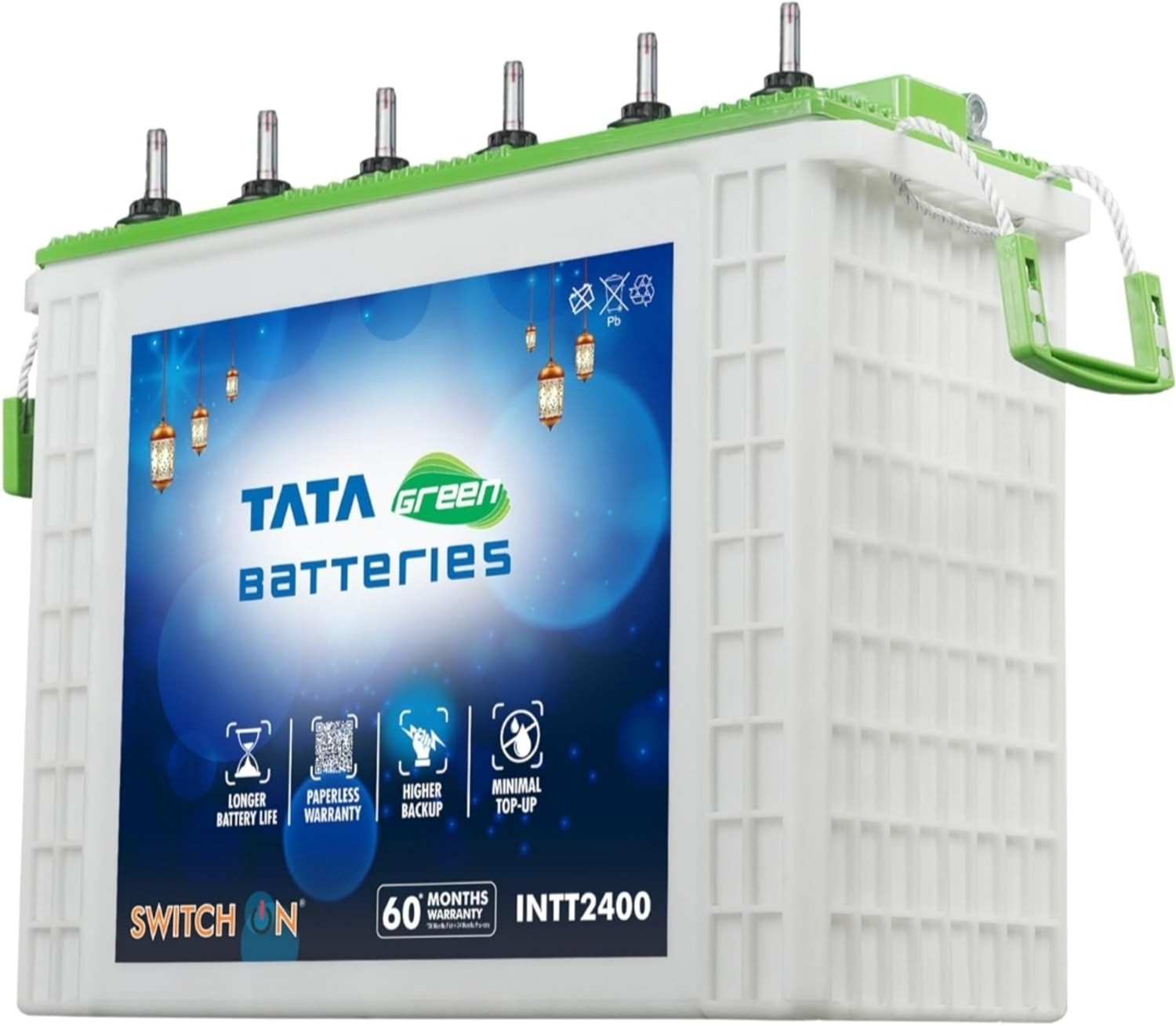 Image of Tata 60 Months Warranty Tubular Inverter Battery