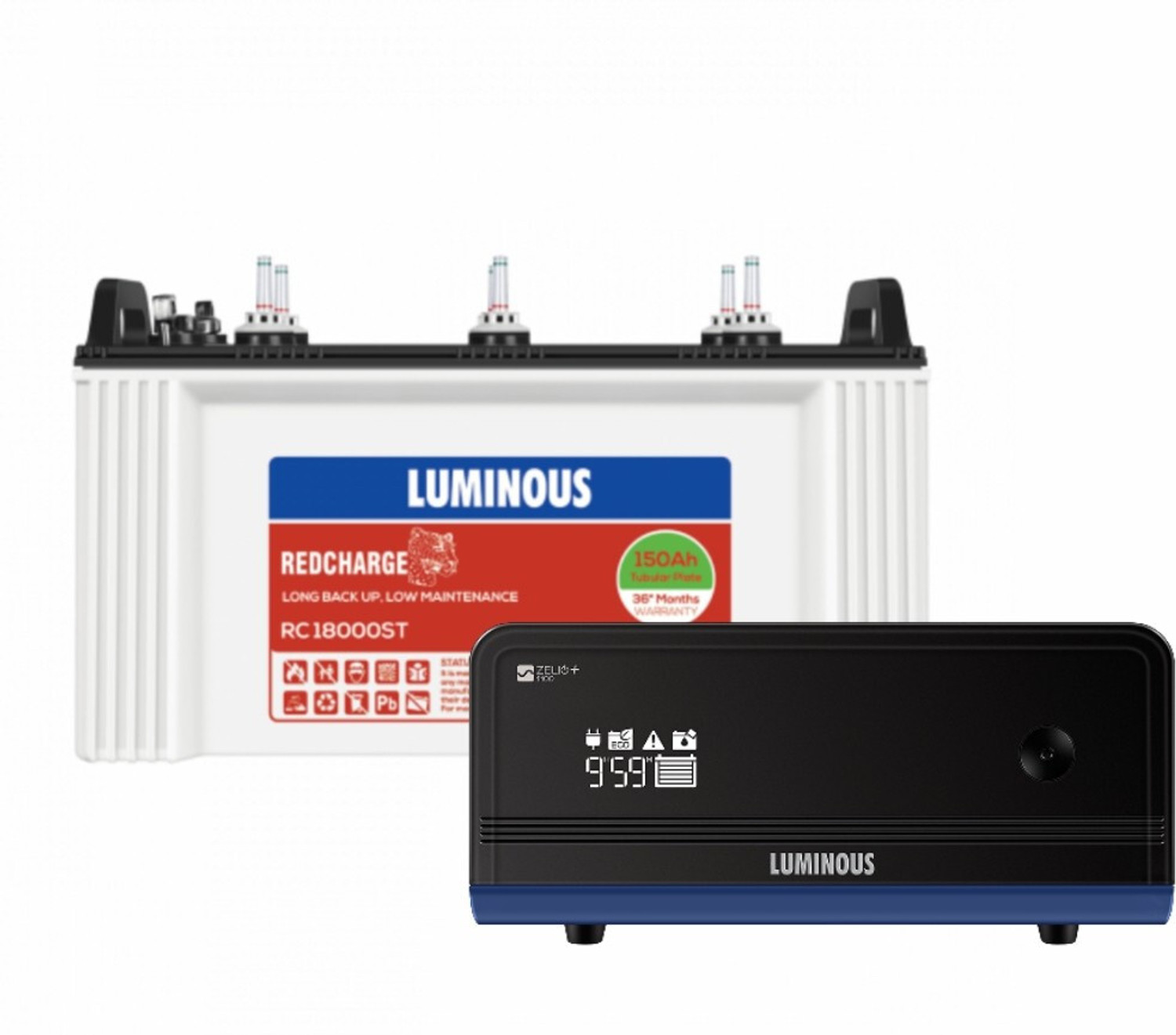 Image of LUMINOUS 36 Months Warranty Tubular Inverter Battery