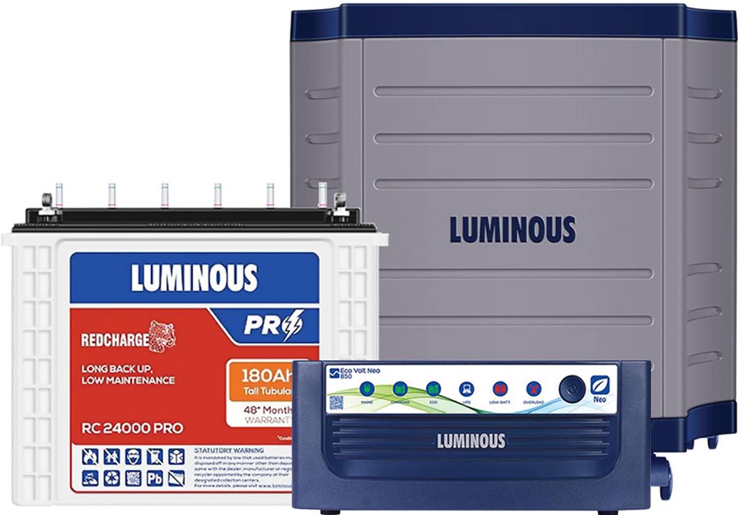 LUMINOUS 48 Months Warranty Tubular Inverter Battery