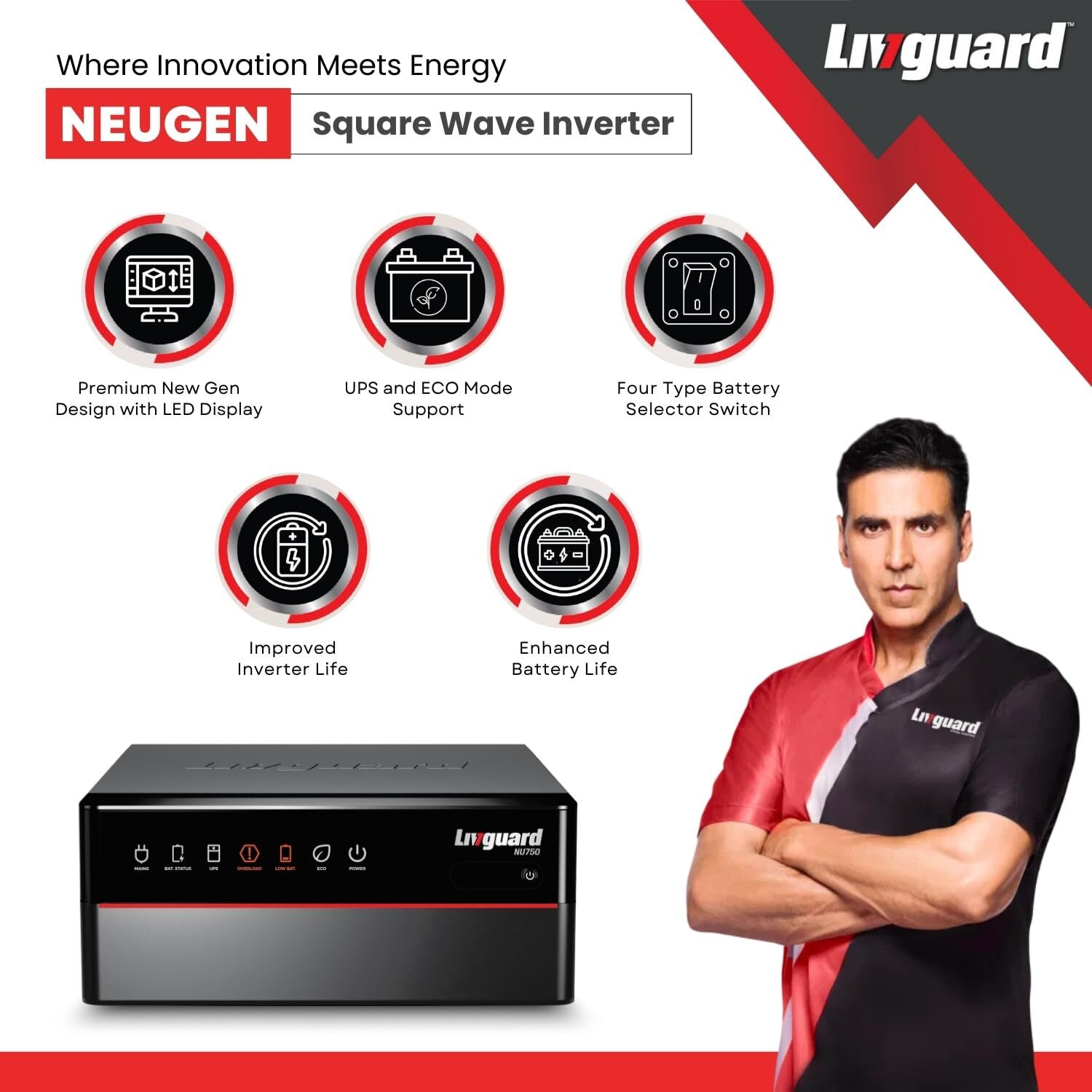 Image of Livguard 36 Months Warranty Tubular Inverter Battery