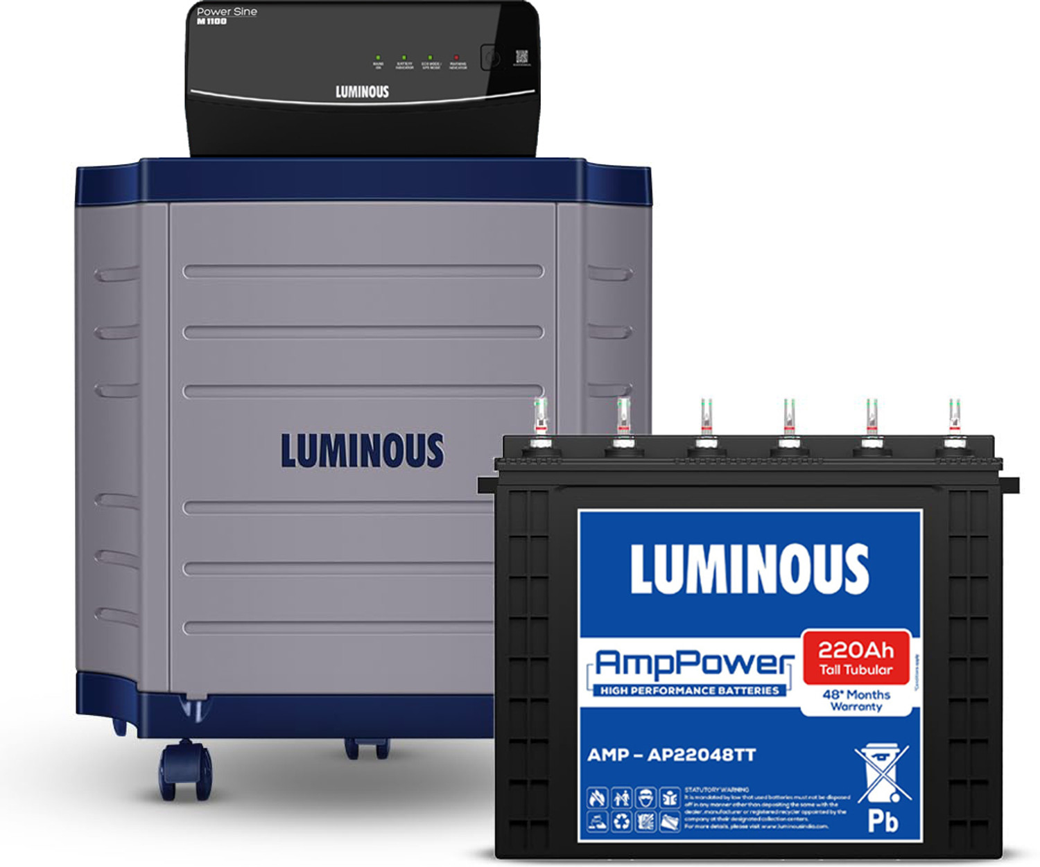 Image of LUMINOUS 48 Months Warranty Tubular Inverter Battery