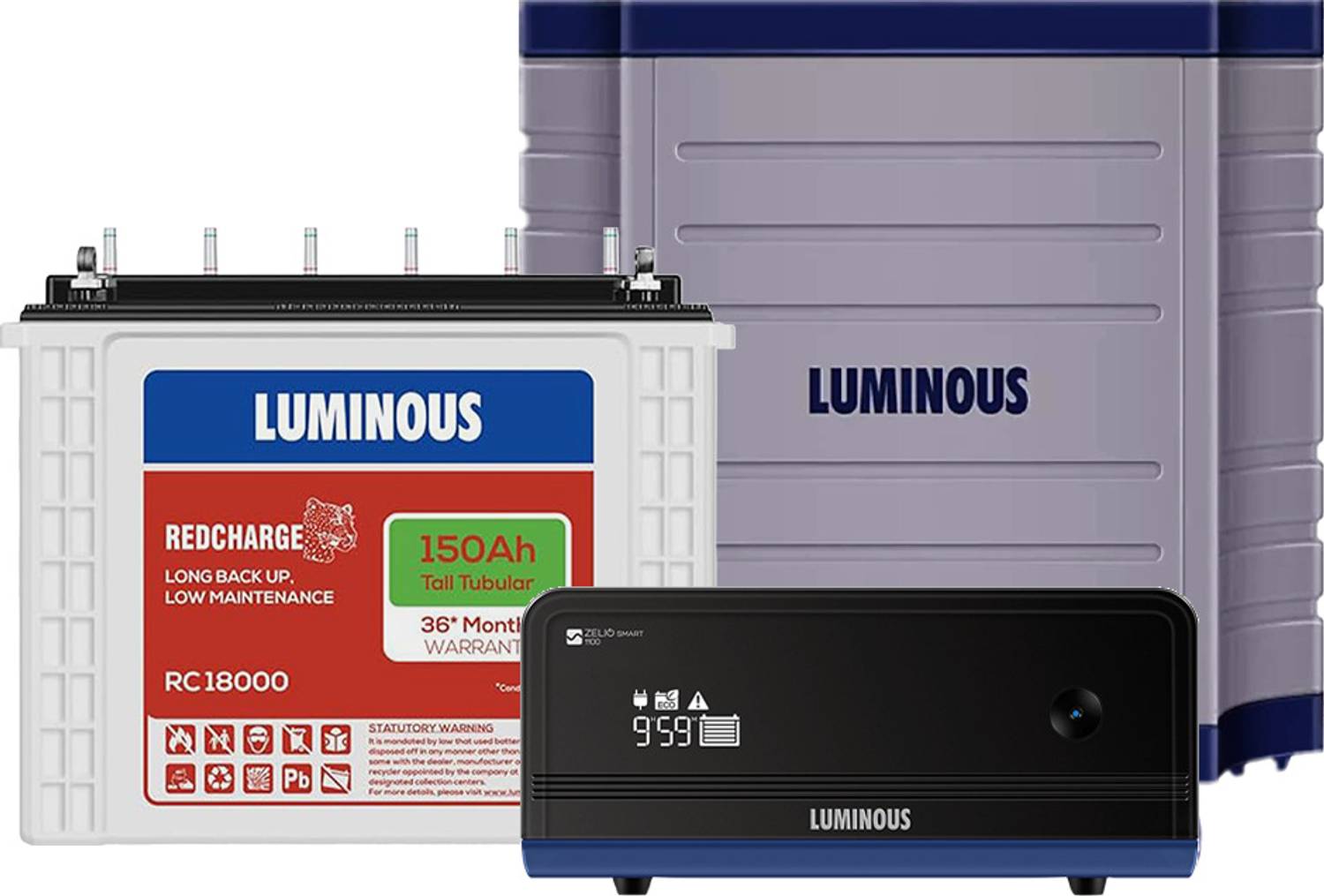 LUMINOUS 36 Months Warranty Tubular Inverter Battery