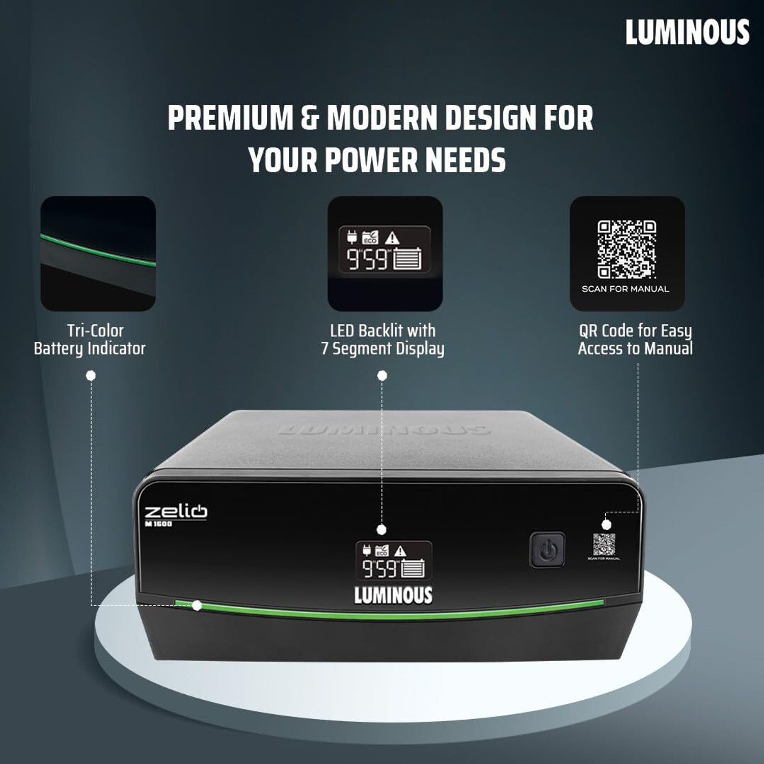 Image of LUMINOUS 66 Months Warranty Tubular Inverter Battery