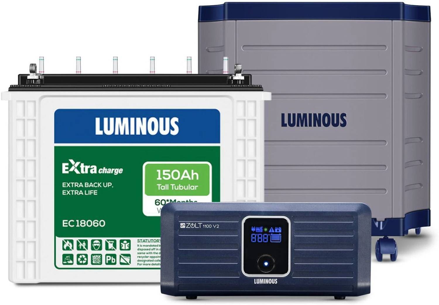 LUMINOUS 60 Months Warranty Tubular Inverter Battery