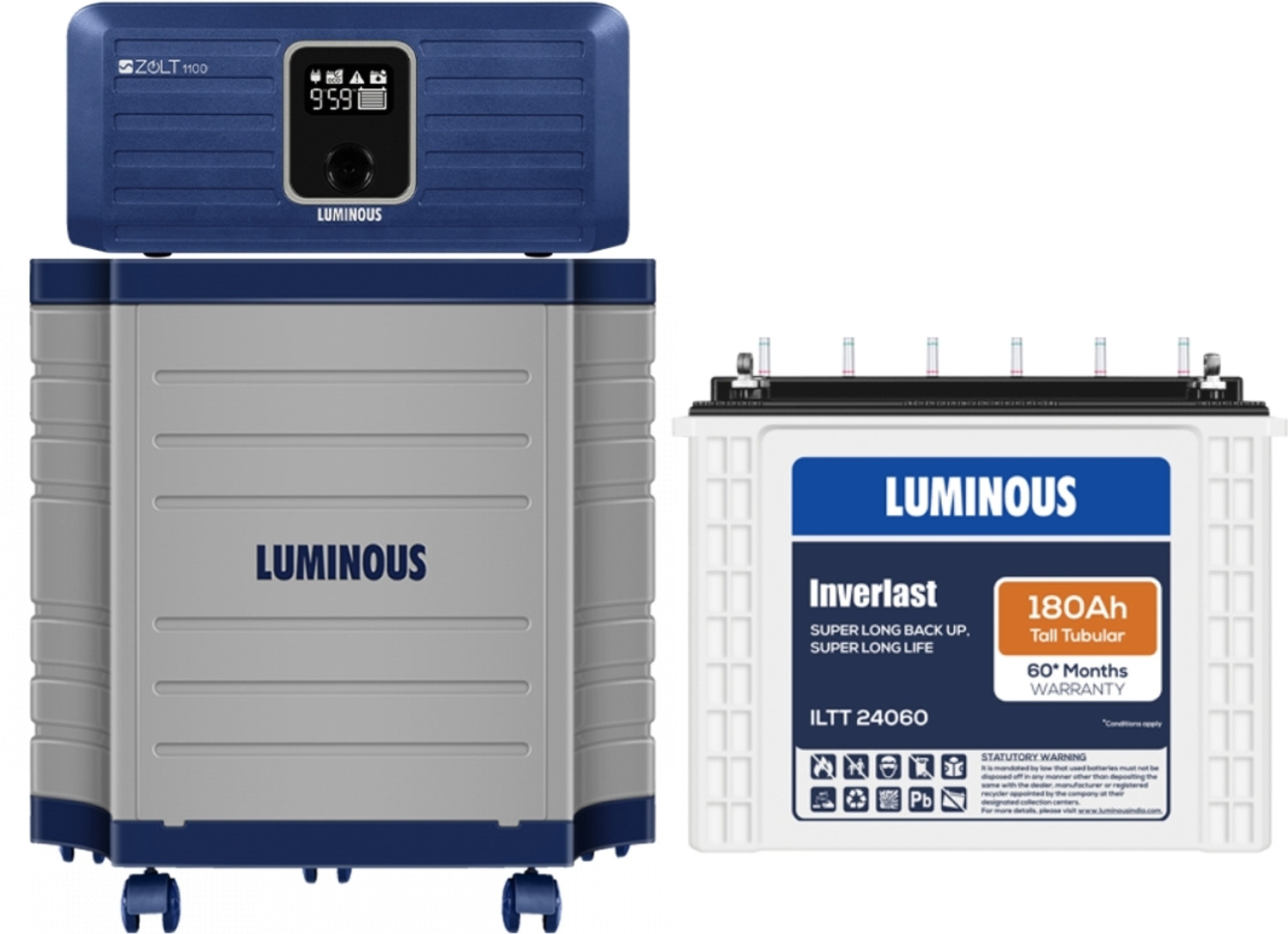 Image of LUMINOUS 60 Months Warranty Tubular Inverter Battery