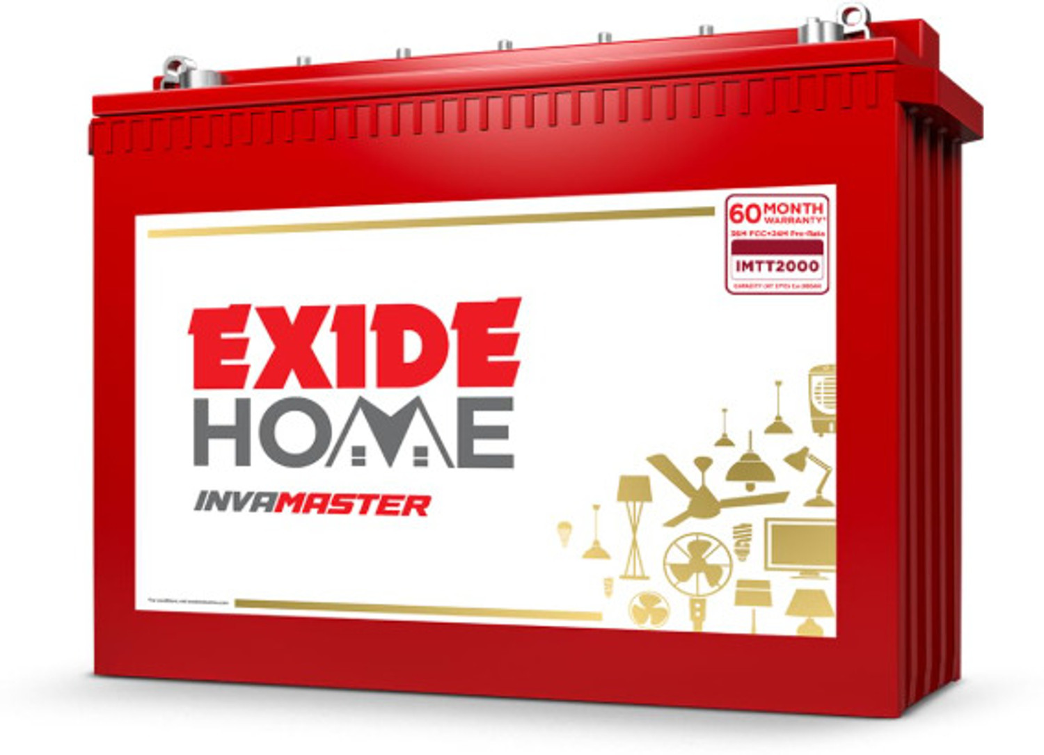 Image of EXIDE 60 Months Warranty Tall Tubular Inverter Battery