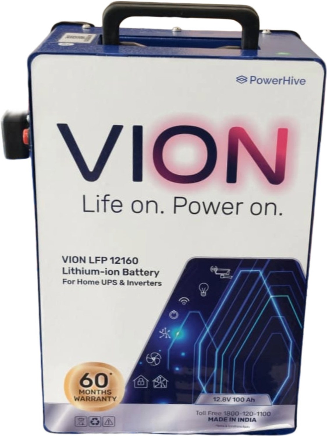 Image of vion 60 Months Warranty Sealed Inverter Battery