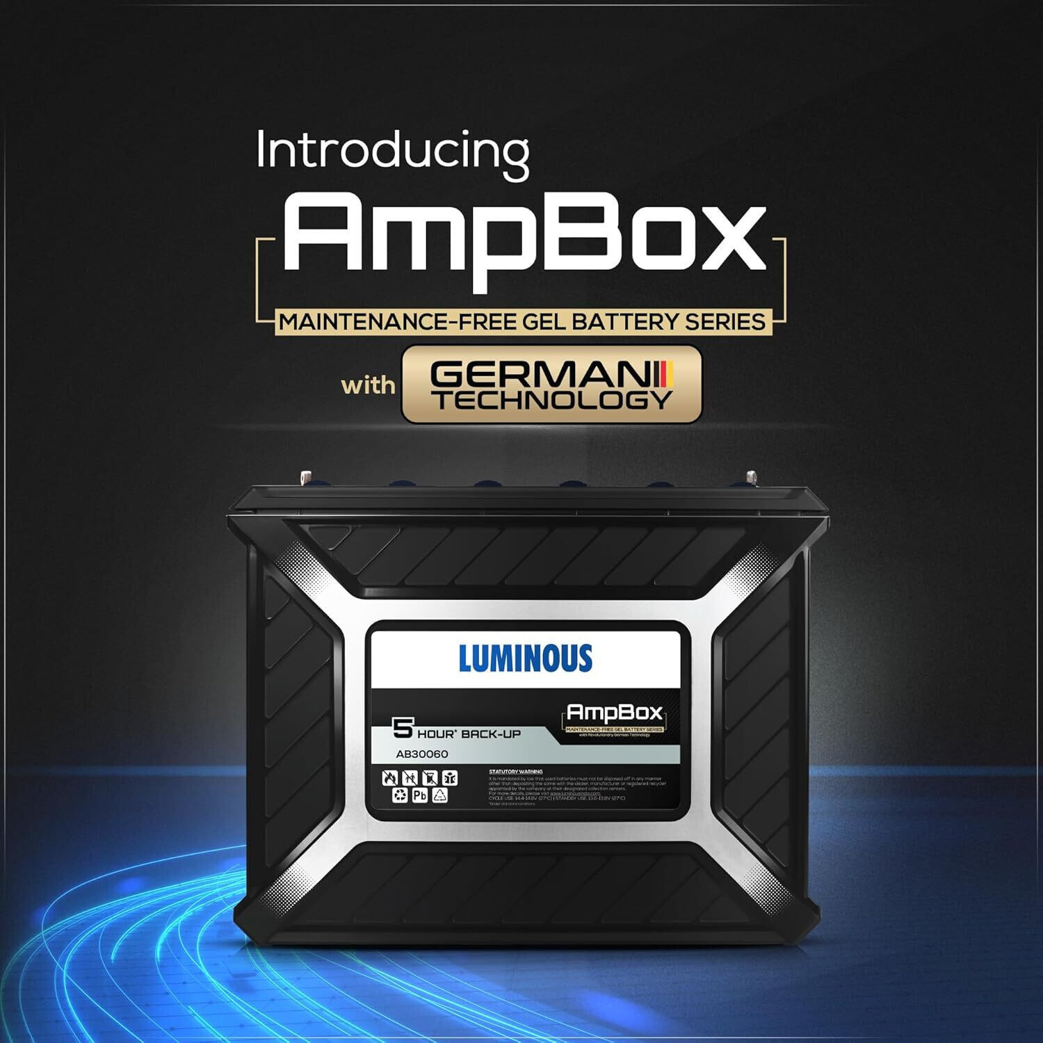 Image of LUMINOUS 60 Months Warranty Sealed Inverter Battery