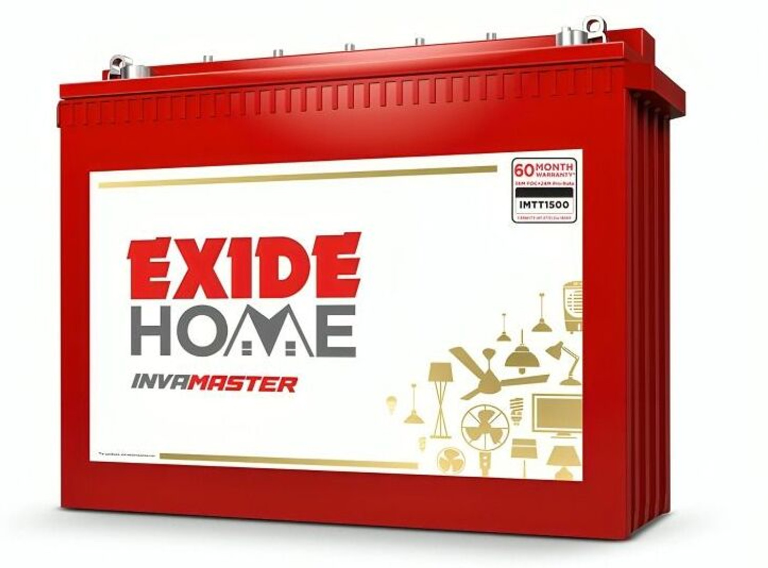 Image of EXIDE 60 Months Warranty Tall Tubular Inverter Battery