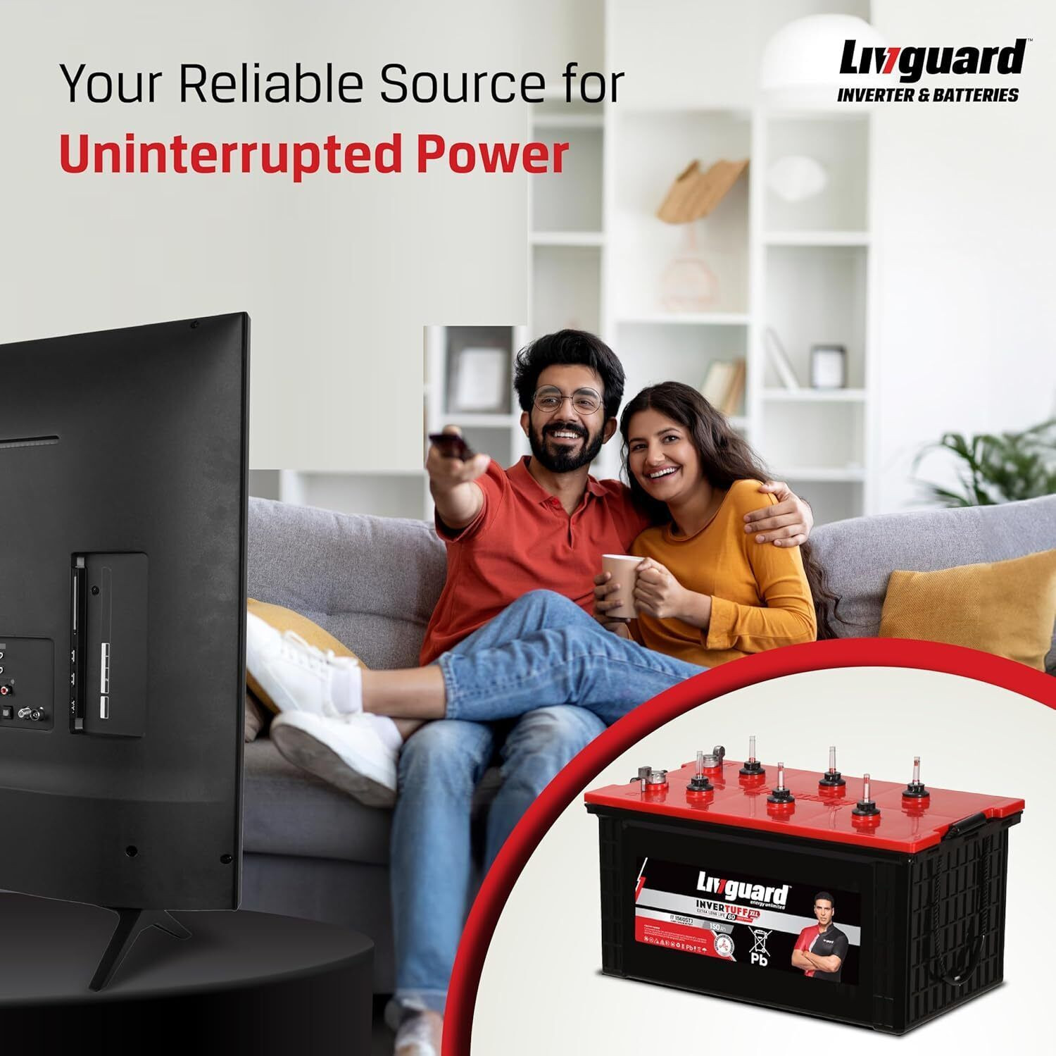 Image of Livguard 48 Months Warranty Tubular Inverter Battery