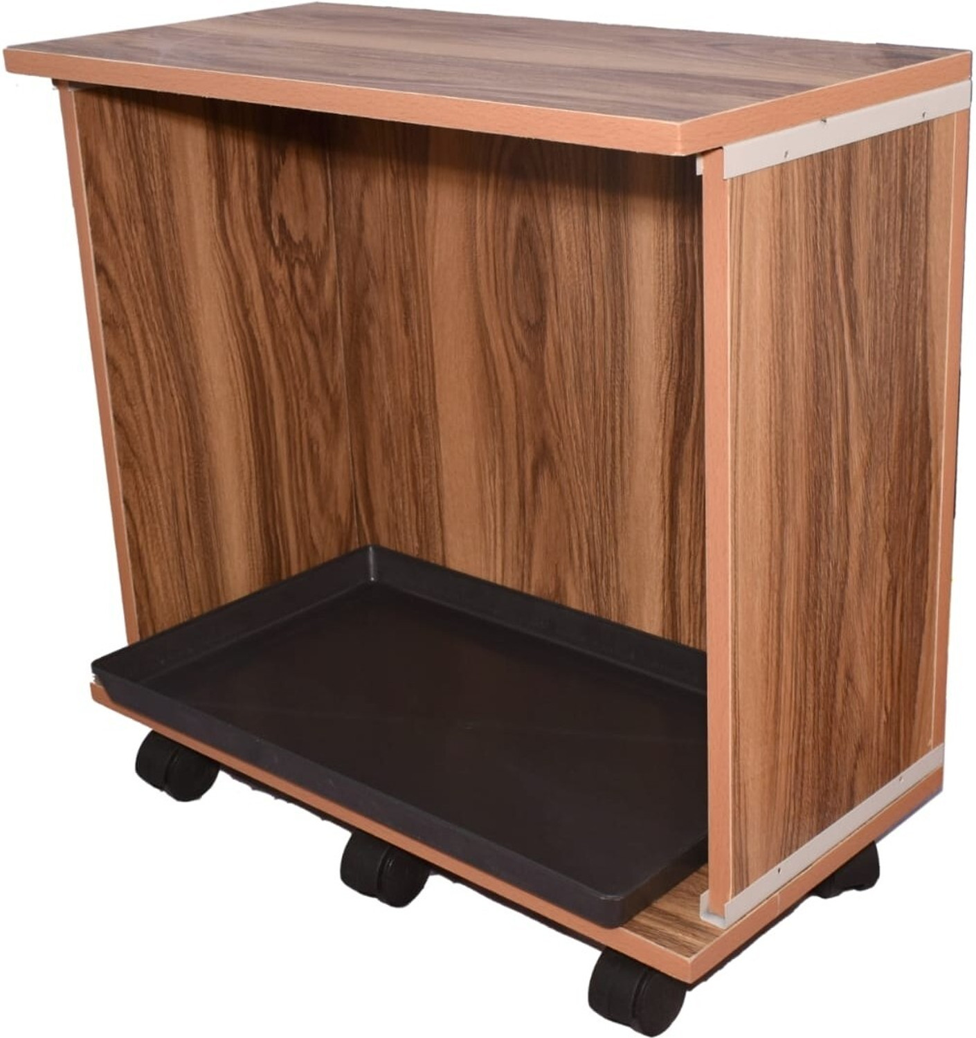 Image of AMMu Wooden ply stand 1 african Trolley for Inverter and Battery