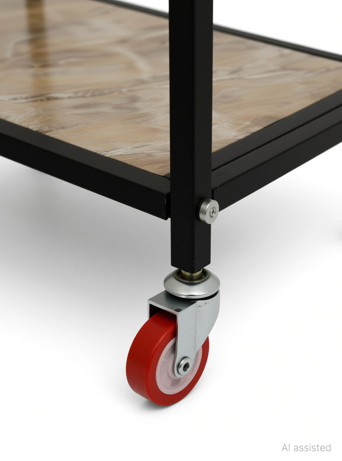 Image of NEOSTAR wooden top base Trolley for Inverter and Battery