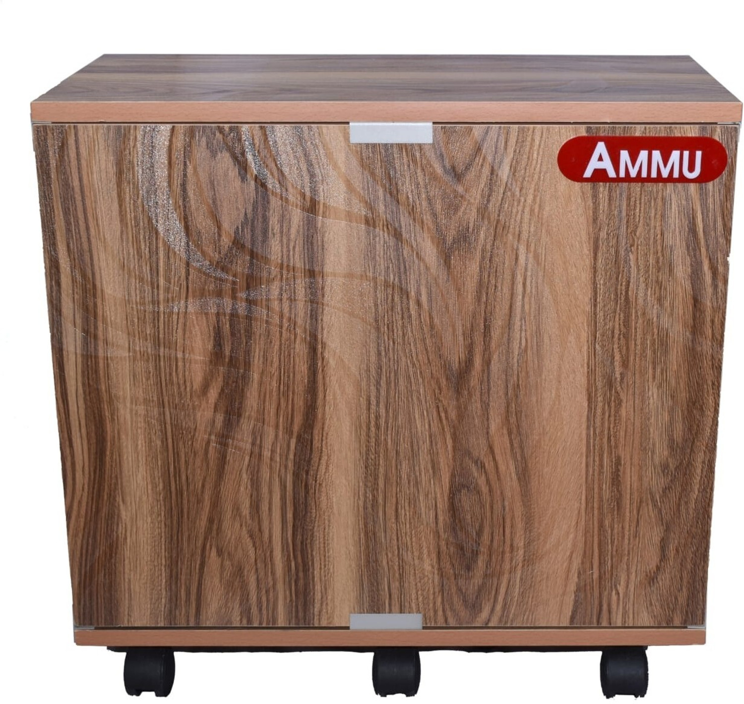 Image of AMMu Wooden ply stand 1 african Trolley for Inverter and Battery