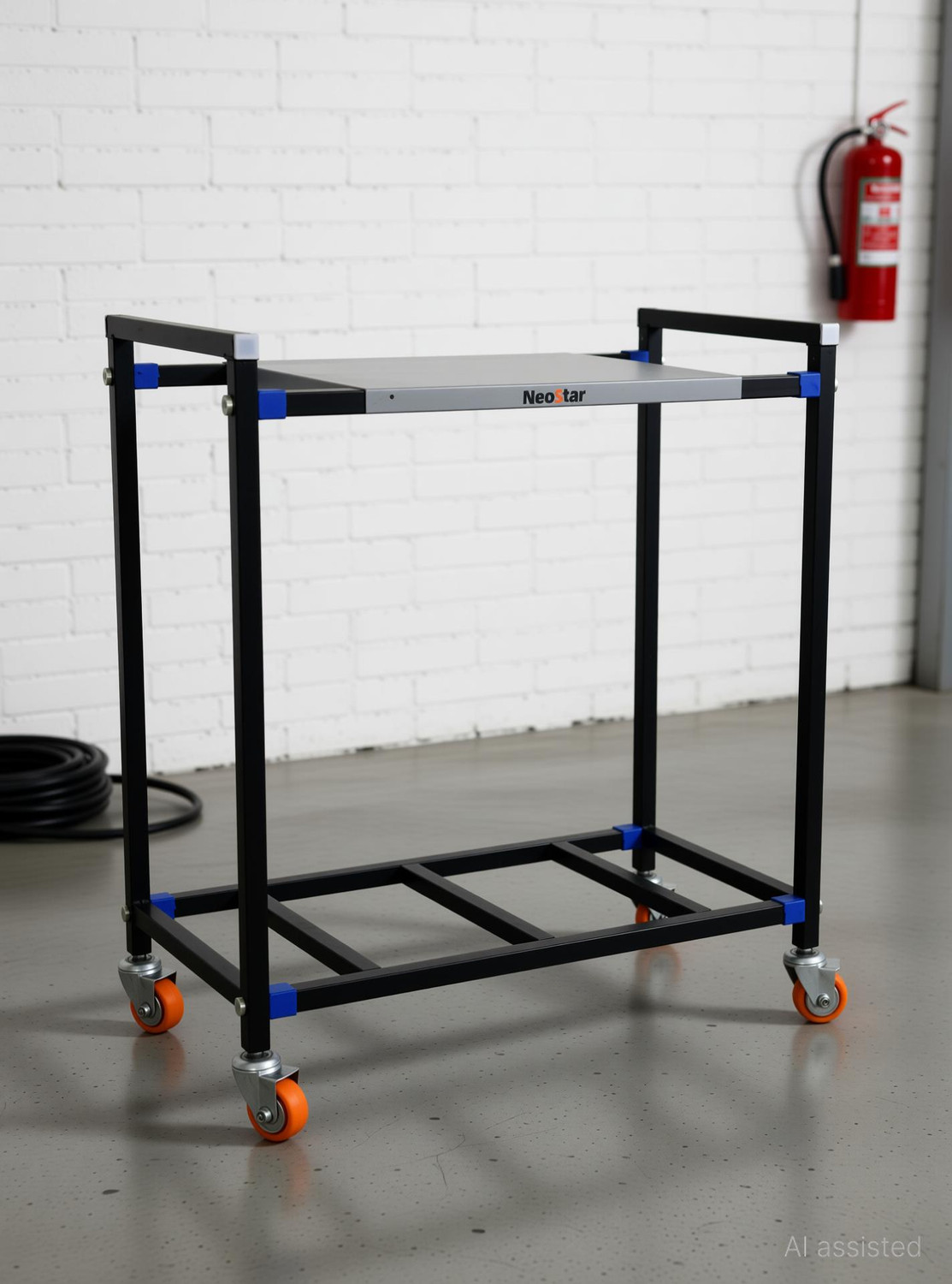 Image of NEOSTAR Heavy Metal Inverter Trolley for Inverter and Battery