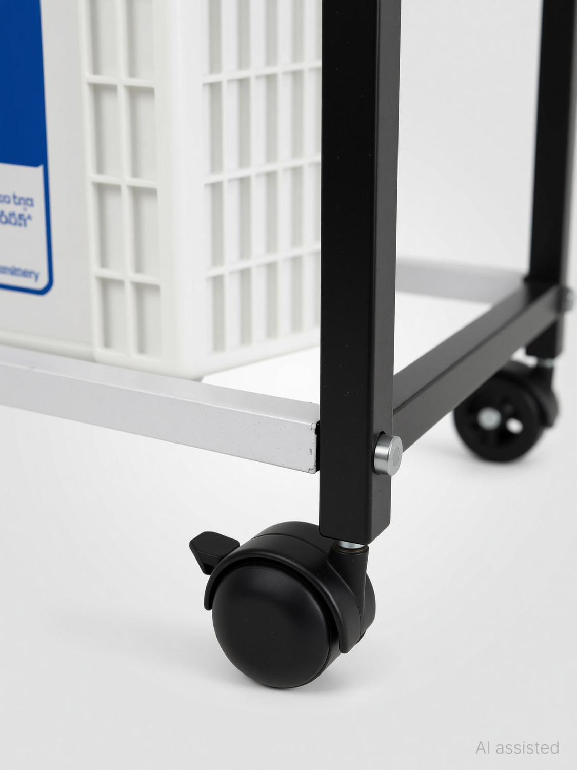 Image of Sub-Urbs Heavy-Duty Inverter Trolley Stand with Wheels | Rust-Proof Base Trolley for Inverter and Battery