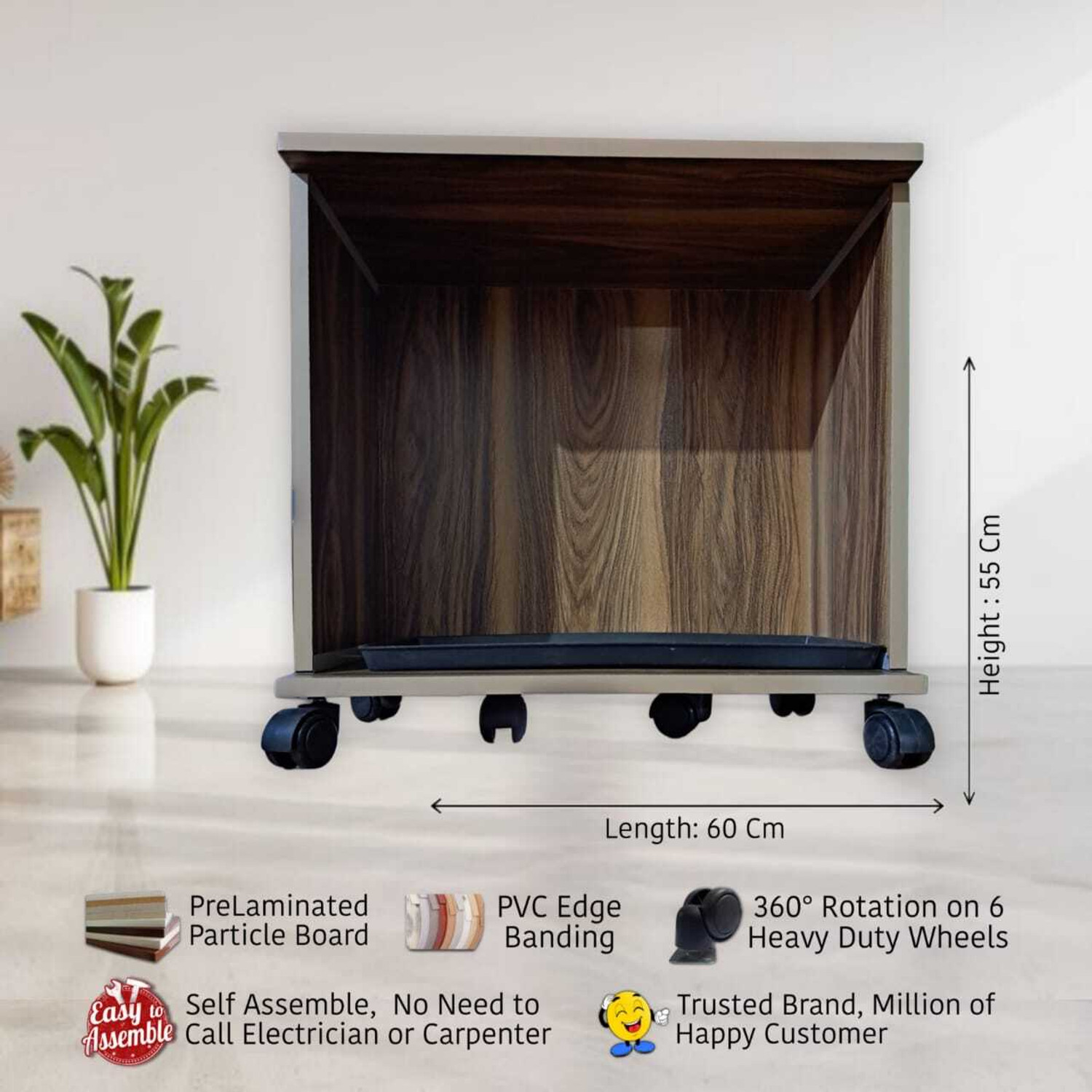 Image of PRESTOKAM Royal Affrican Lite Beach Core Trolley for Inverter and Battery