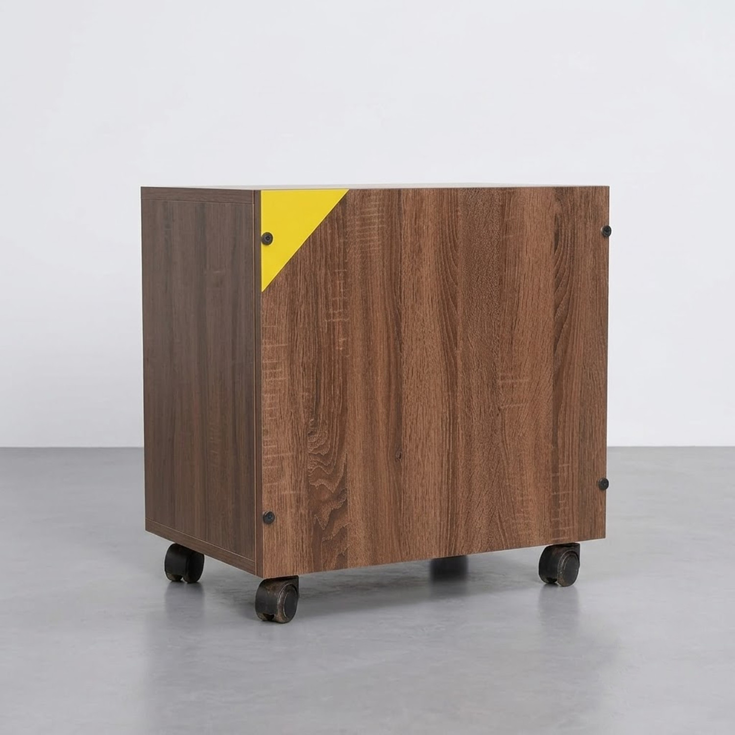 Image of SSS Wooden Inverter Battery Trolley Cabinet | Battery Box |ups Box for Home Trolley for Inverter and Battery (Brown)