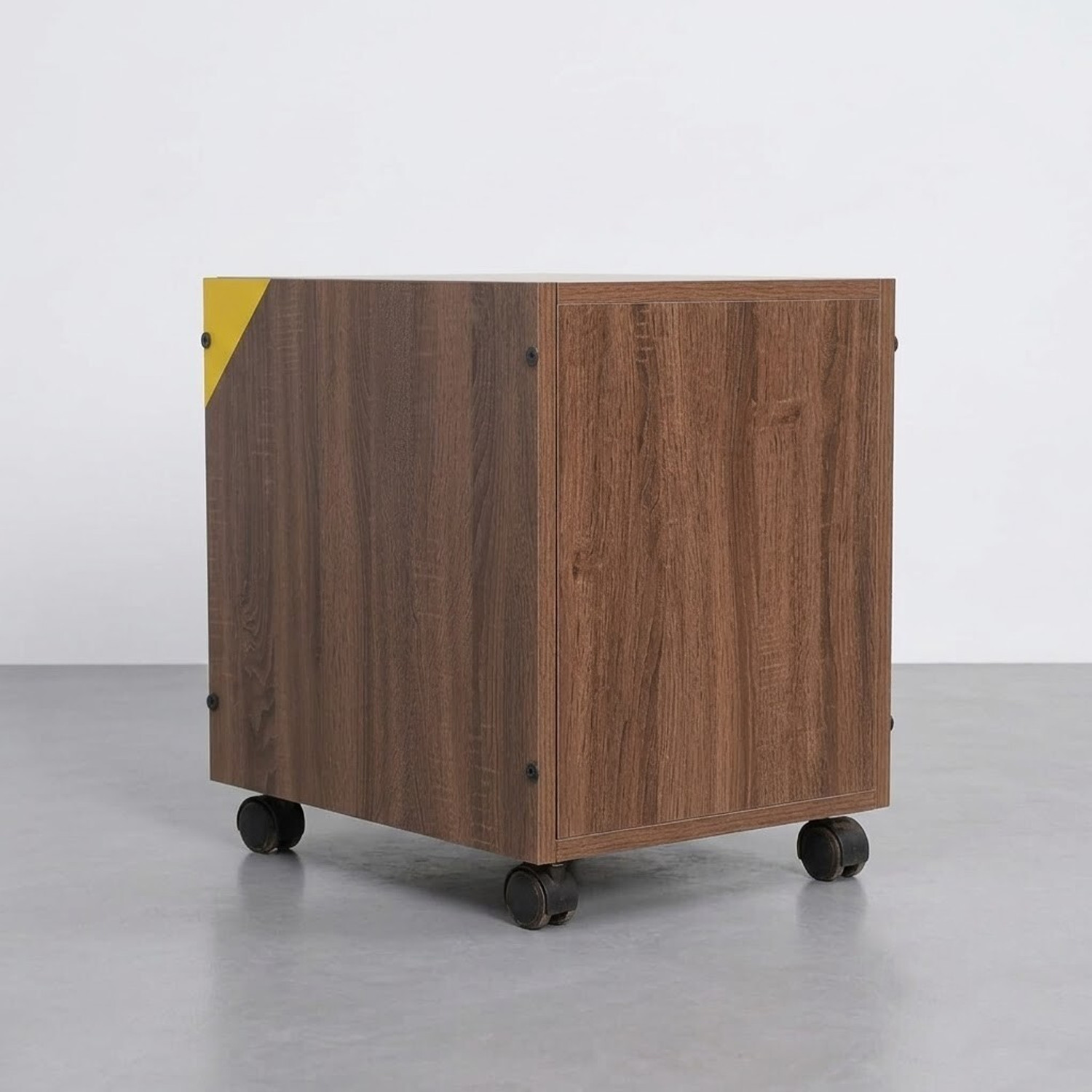 Image of SSS Wooden Inverter Battery Trolley Cabinet | Battery Box |ups Box for Home Trolley for Inverter and Battery (Brown)