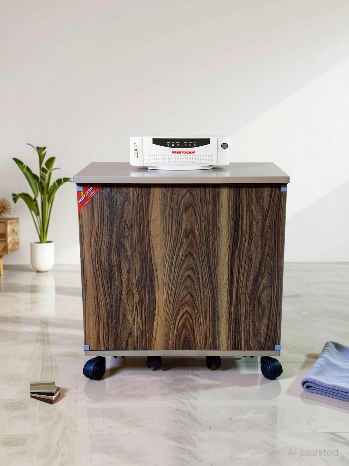 Image of PRESTOKAM Royal Affrican Lite Beach Core Trolley for Inverter and Battery
