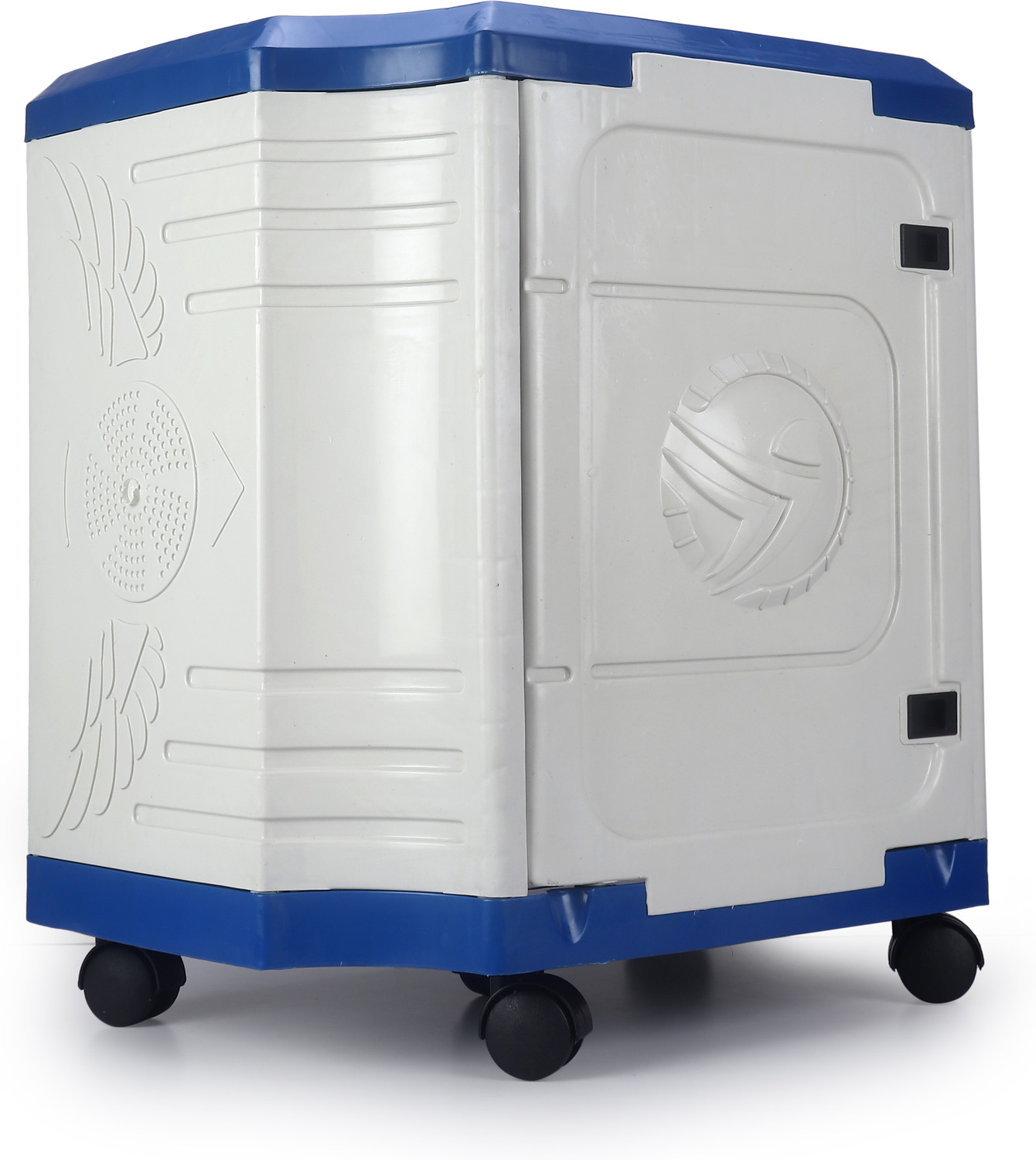 Image of Flipkart SmartBuy Trolley for Home & Office Plastic Wheels Trolley for Inverter and Battery