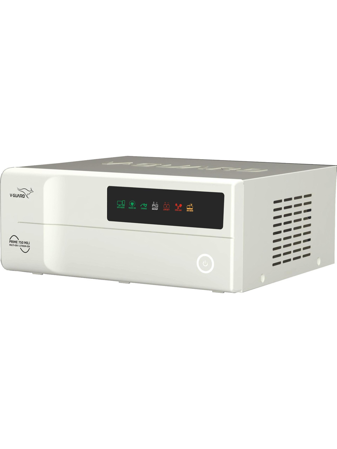 V-Guard Prime 750 MiLi 650VA / 520W Prime 750 MiLi with 3 Year Warranty Pure Sine Wave Inverter