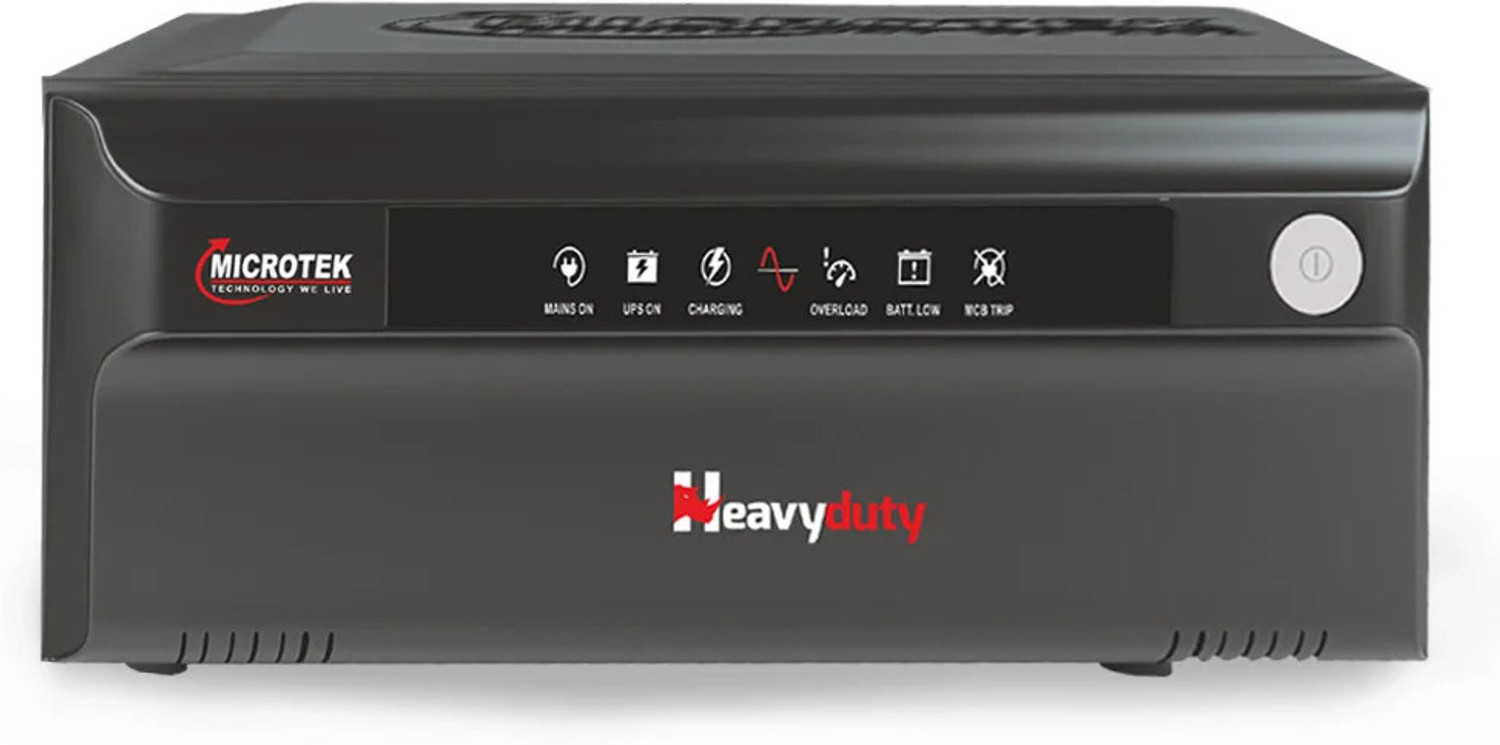 Image of Microtek 1550 1550 with 24 Months Warranty Square Wave Inverter